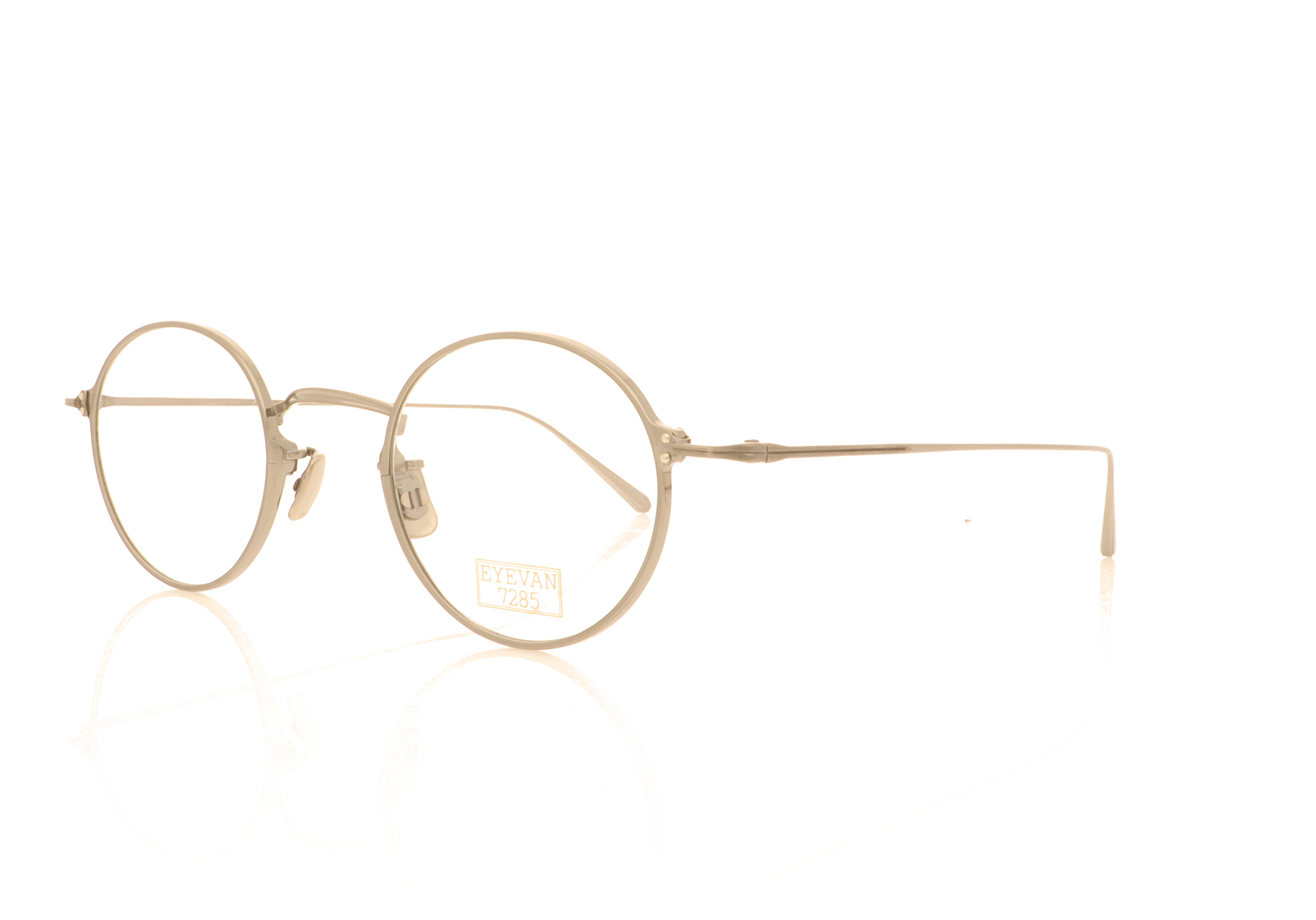 Eyevan 7285 186 Silver 801 Glasses