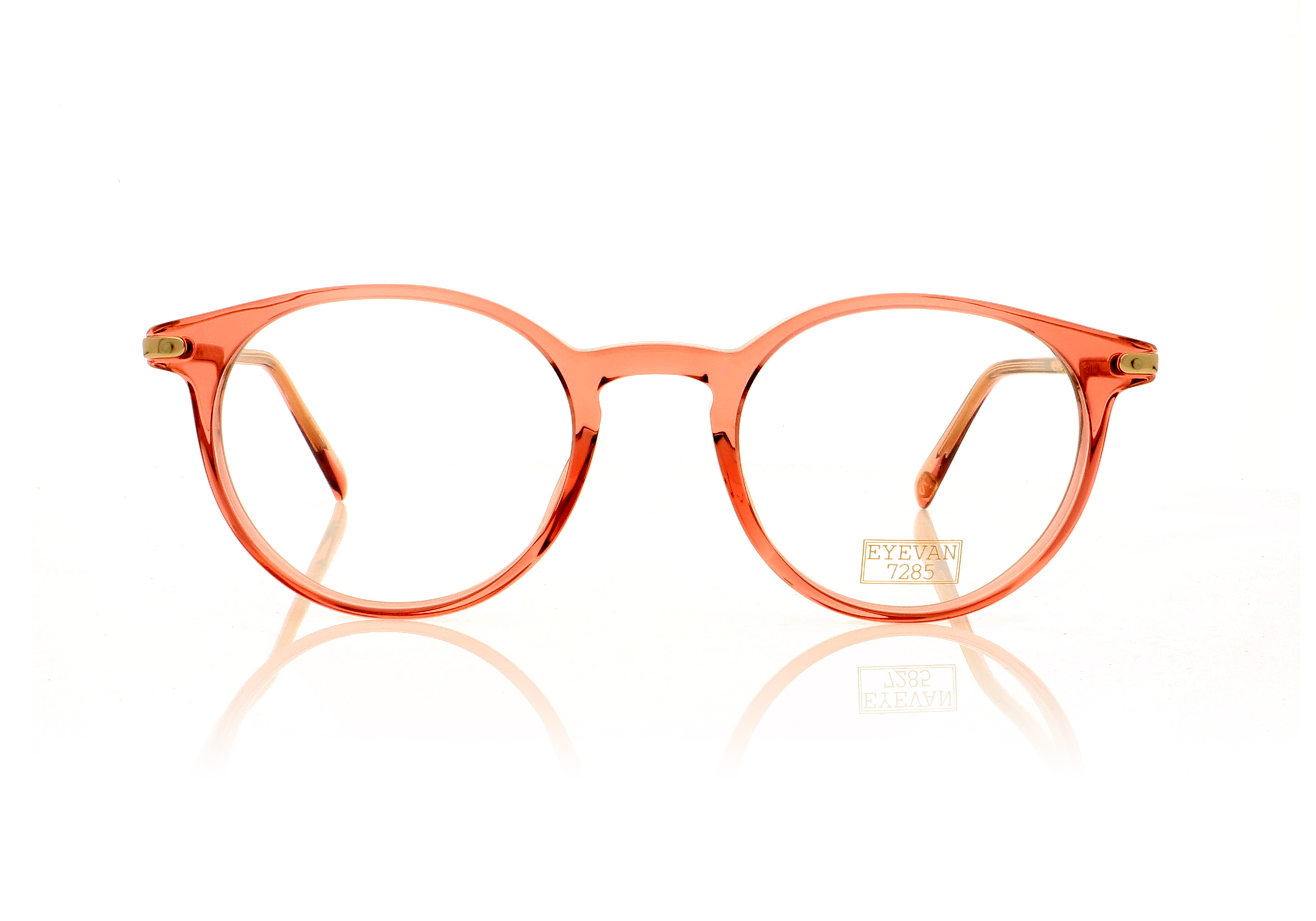 Eyevan 7285 306E Pink Transparent 704 Glasses
