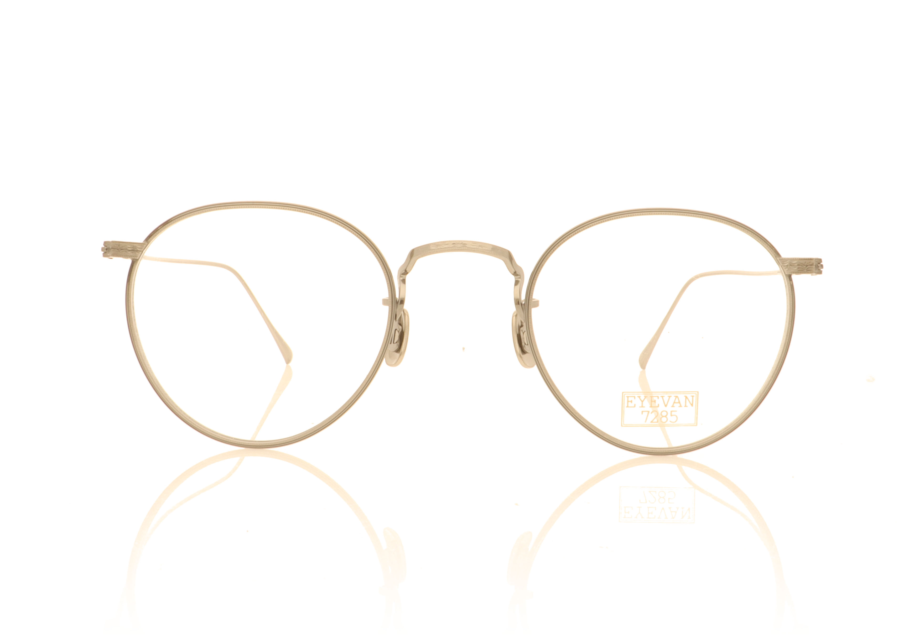 Eyevan 7285 717D Silver 801 Glasses