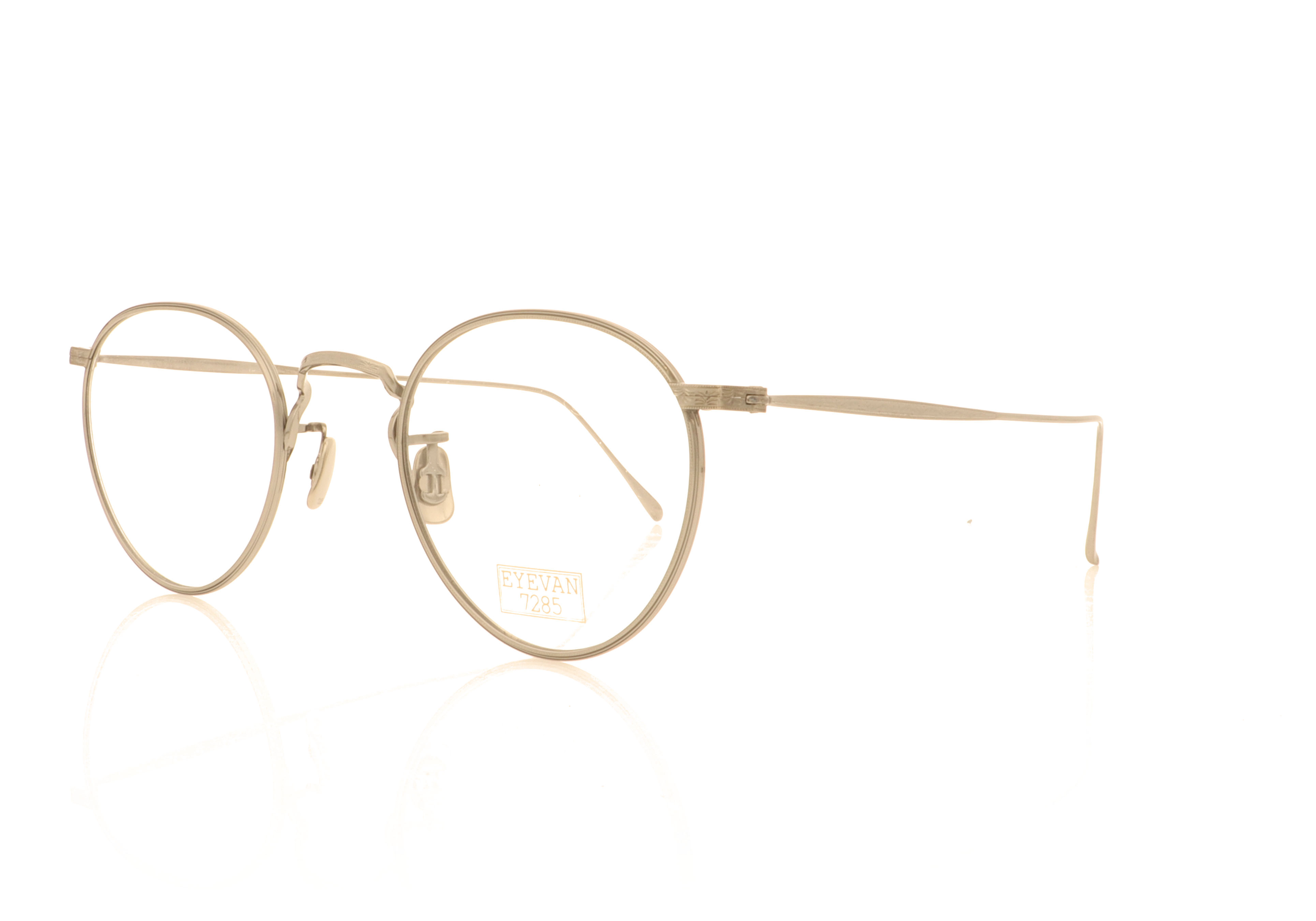 Eyevan 7285 717D Silver 801 Glasses