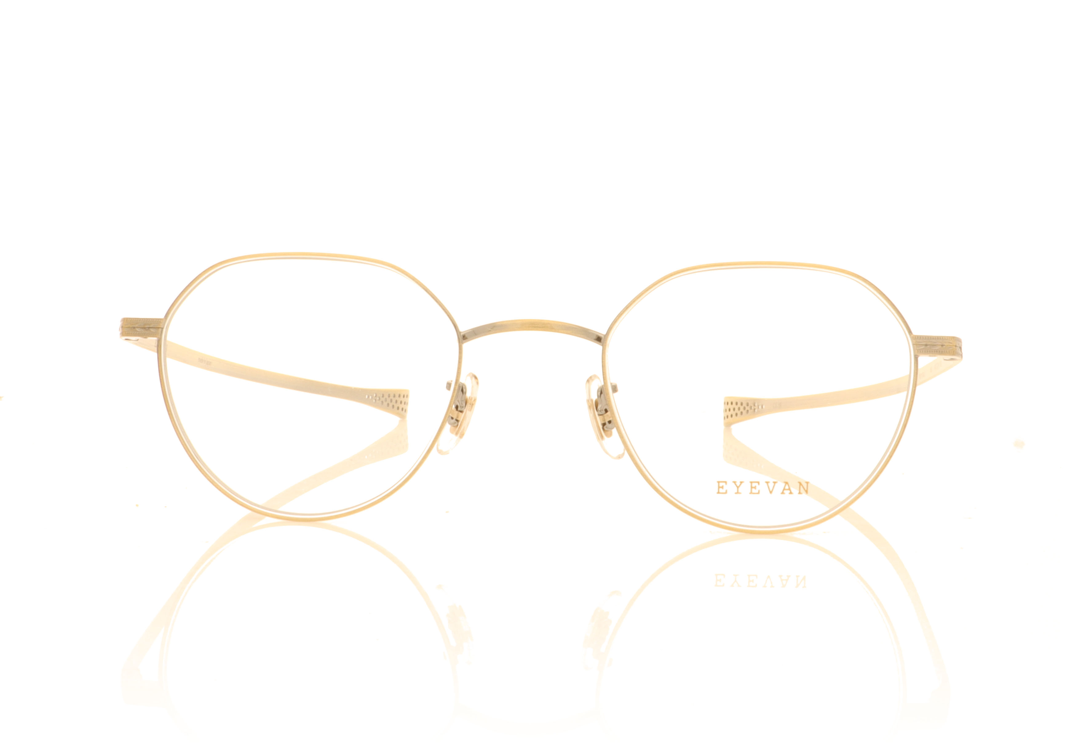 Eyevan 7285 Marshall Gold AG Glasses