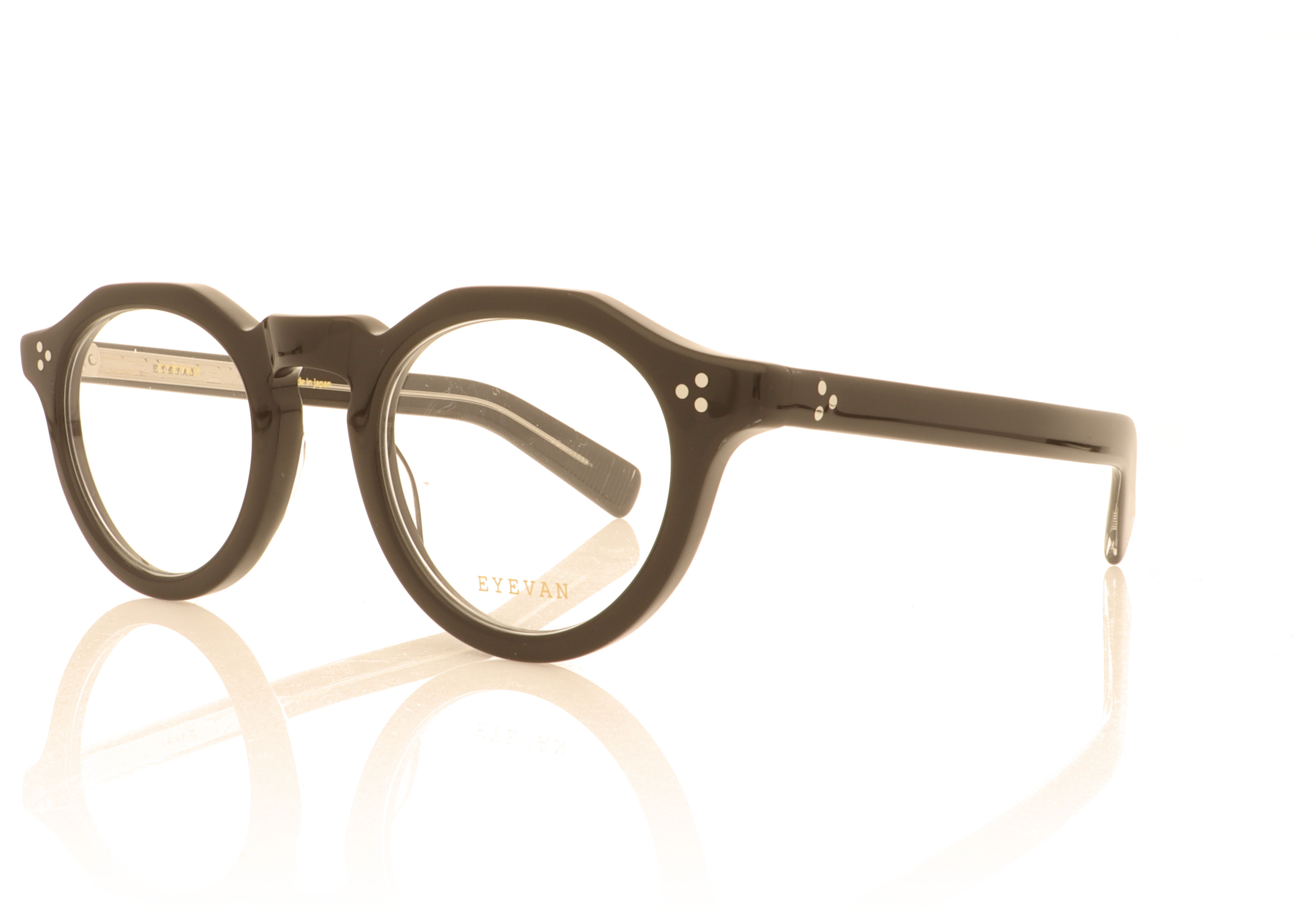 Eyevan 7285 Mason-E Black PBK Glasses
