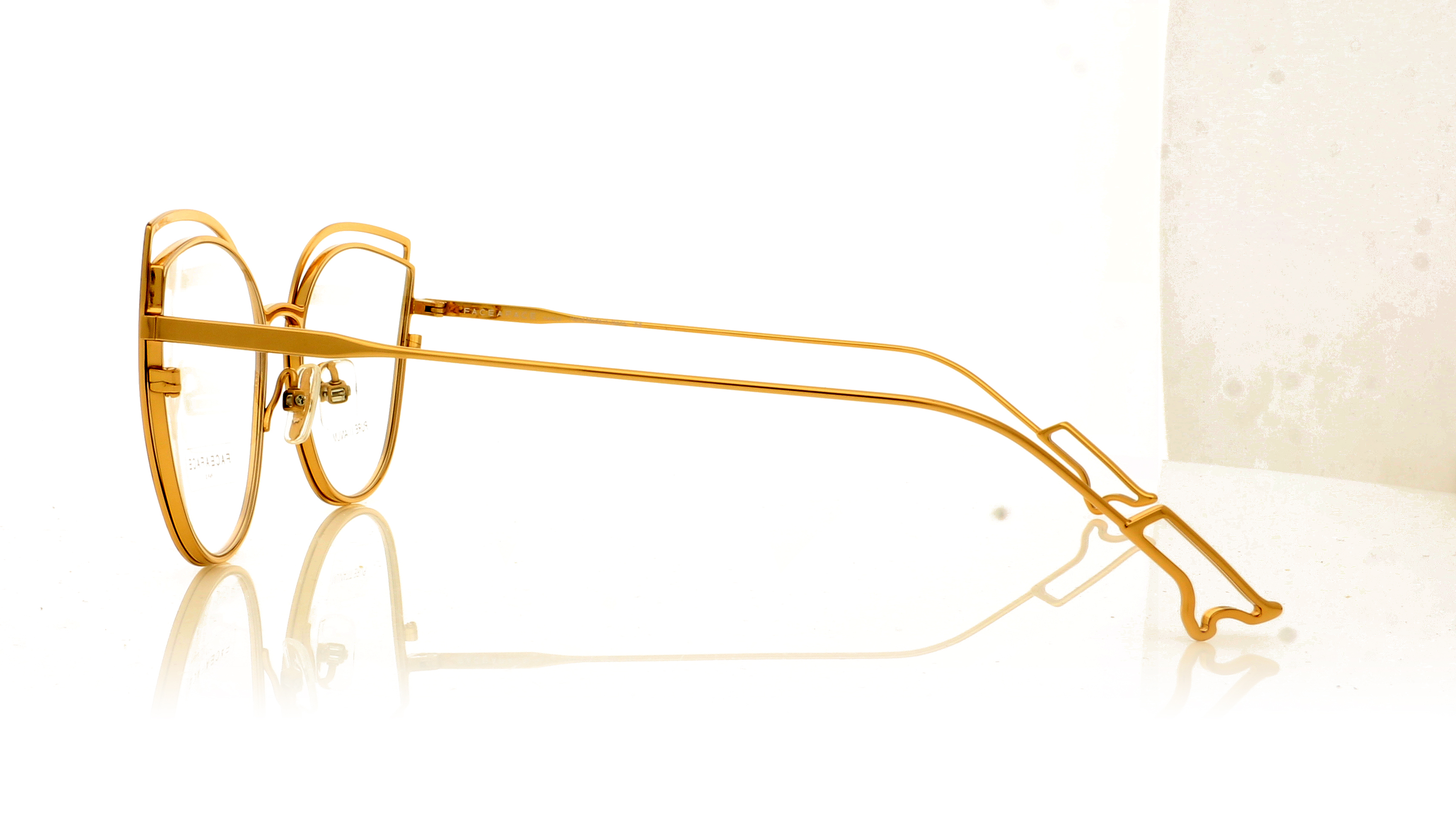 Face à Face Bocca Song 2 Bocca Song Black/Gold TM01 Glasses