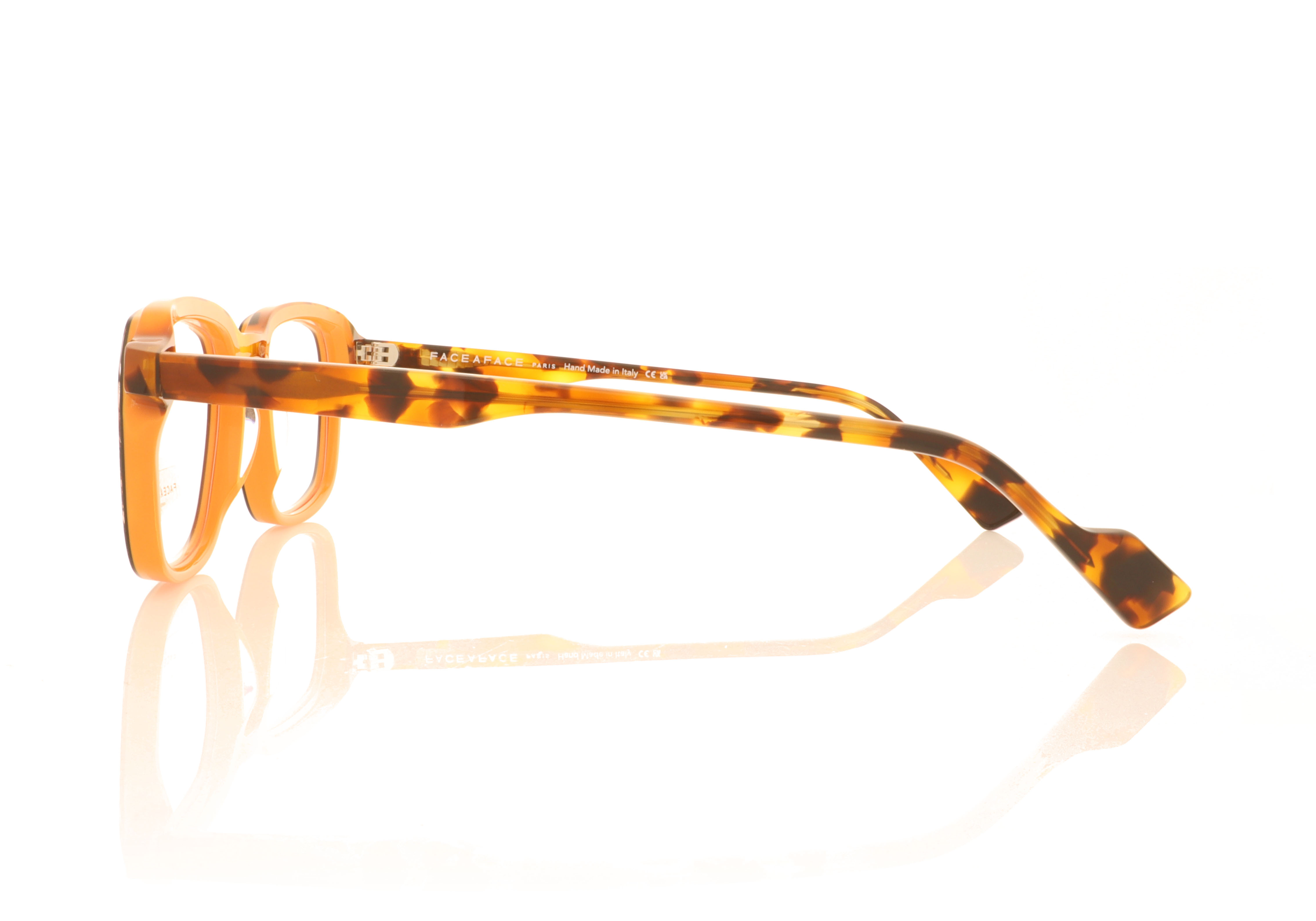 Face à Face Cloud Orange Black 2 1733 Glasses