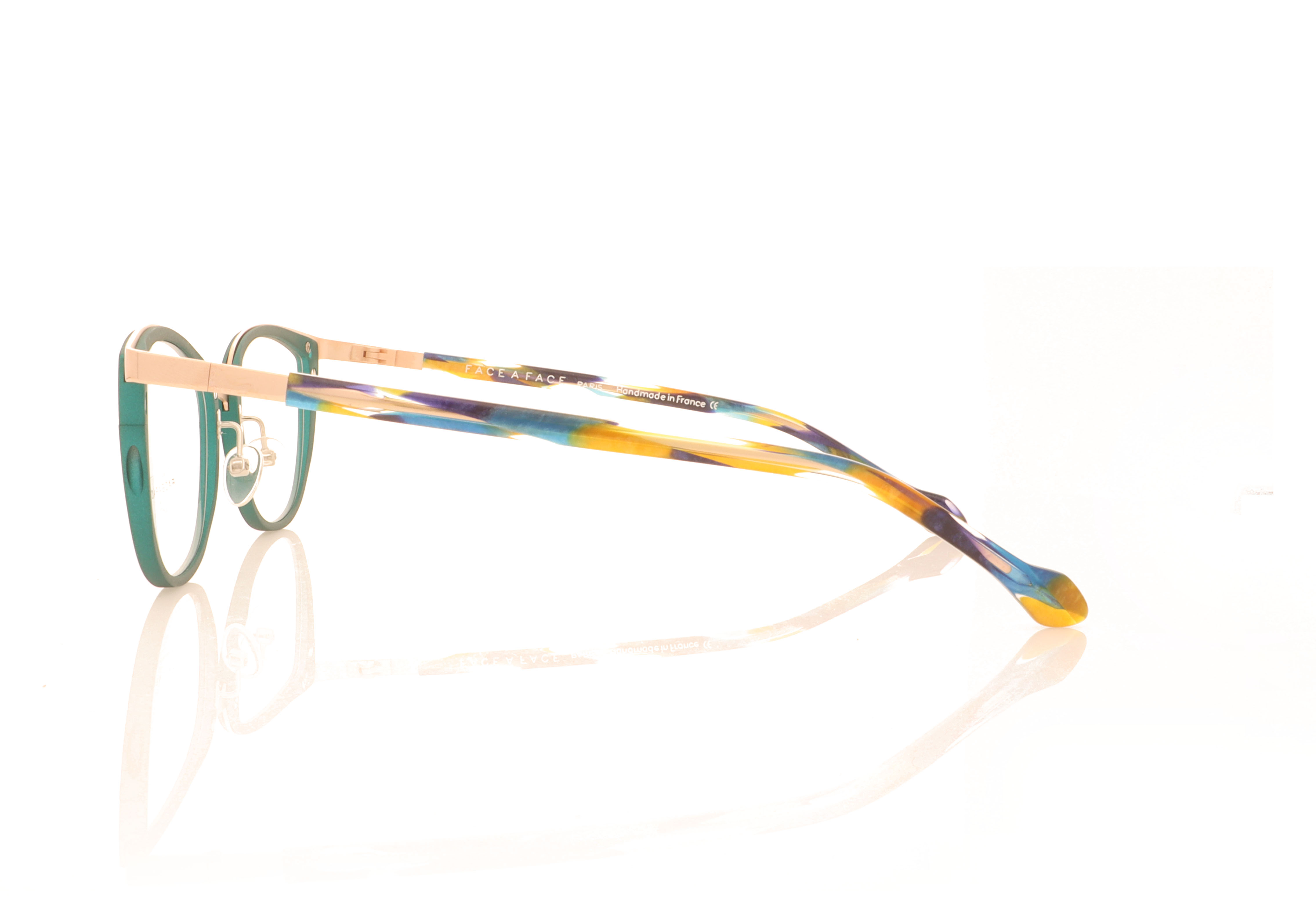 Face à Face Masha Masha1 Green/Gold 9007 Glasses