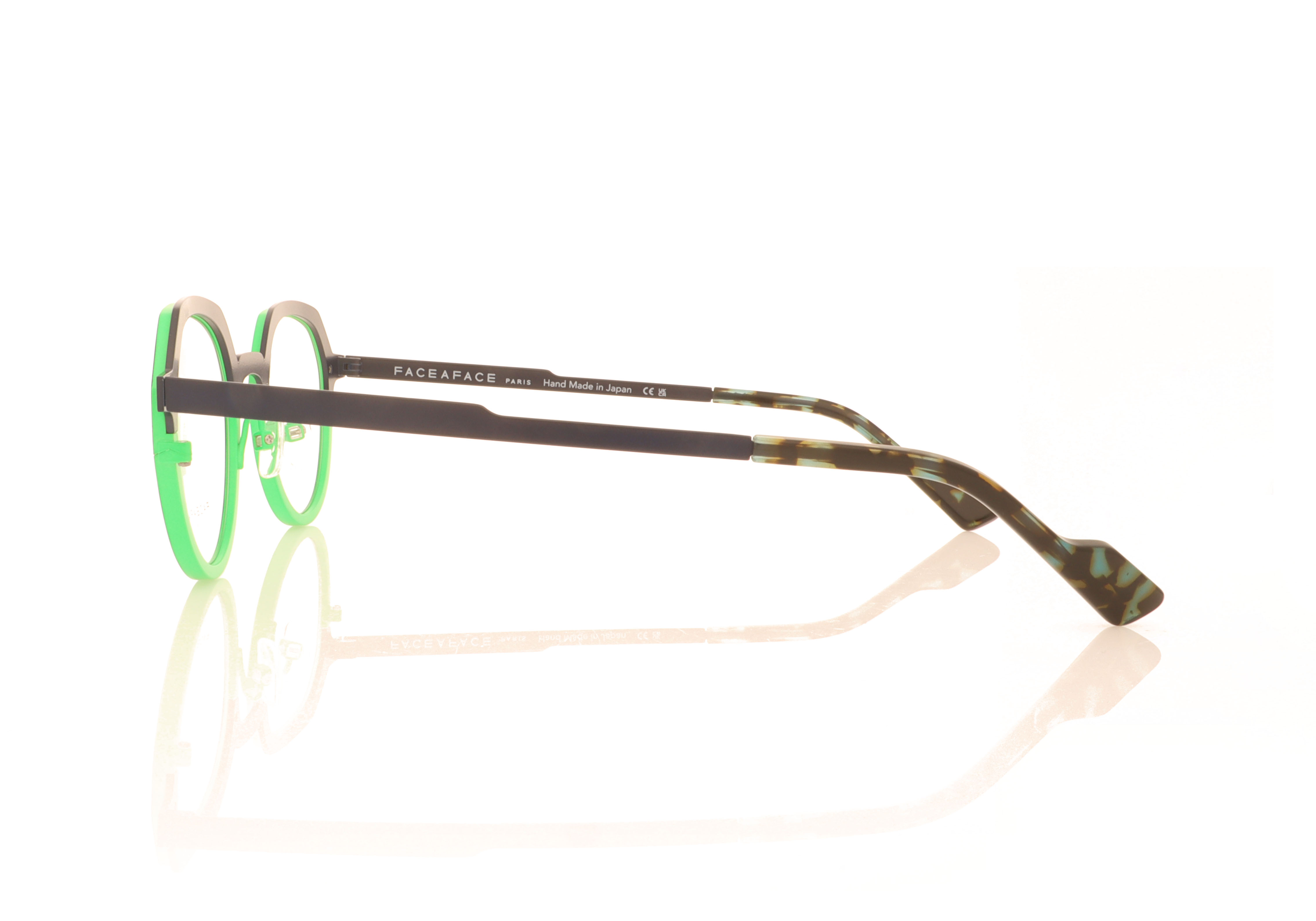 Face à Face Neon Black/Green 1/9025 Glasses