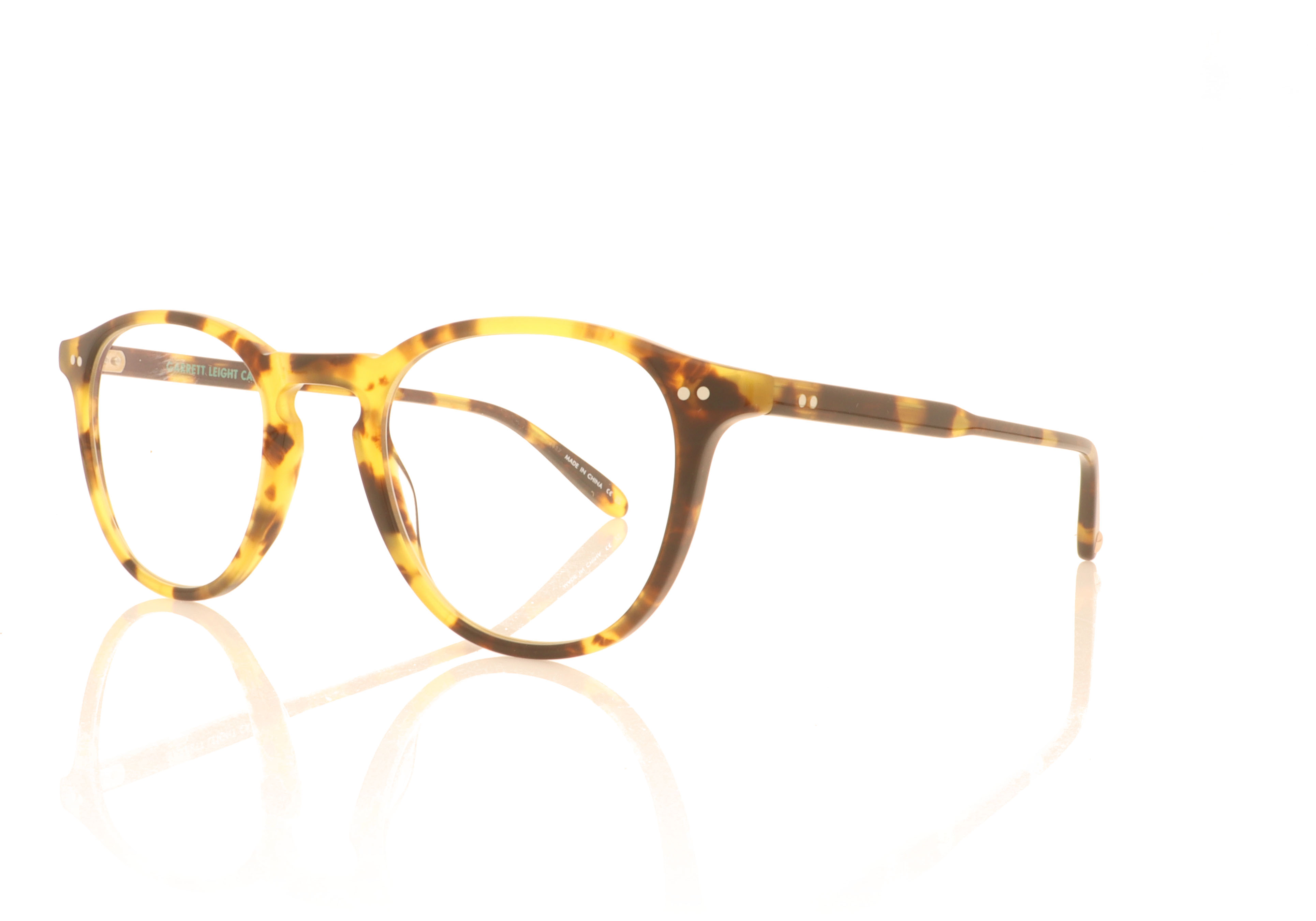 Garrett Leight Hampton 1001 Tortoise BIO SPT Glasses