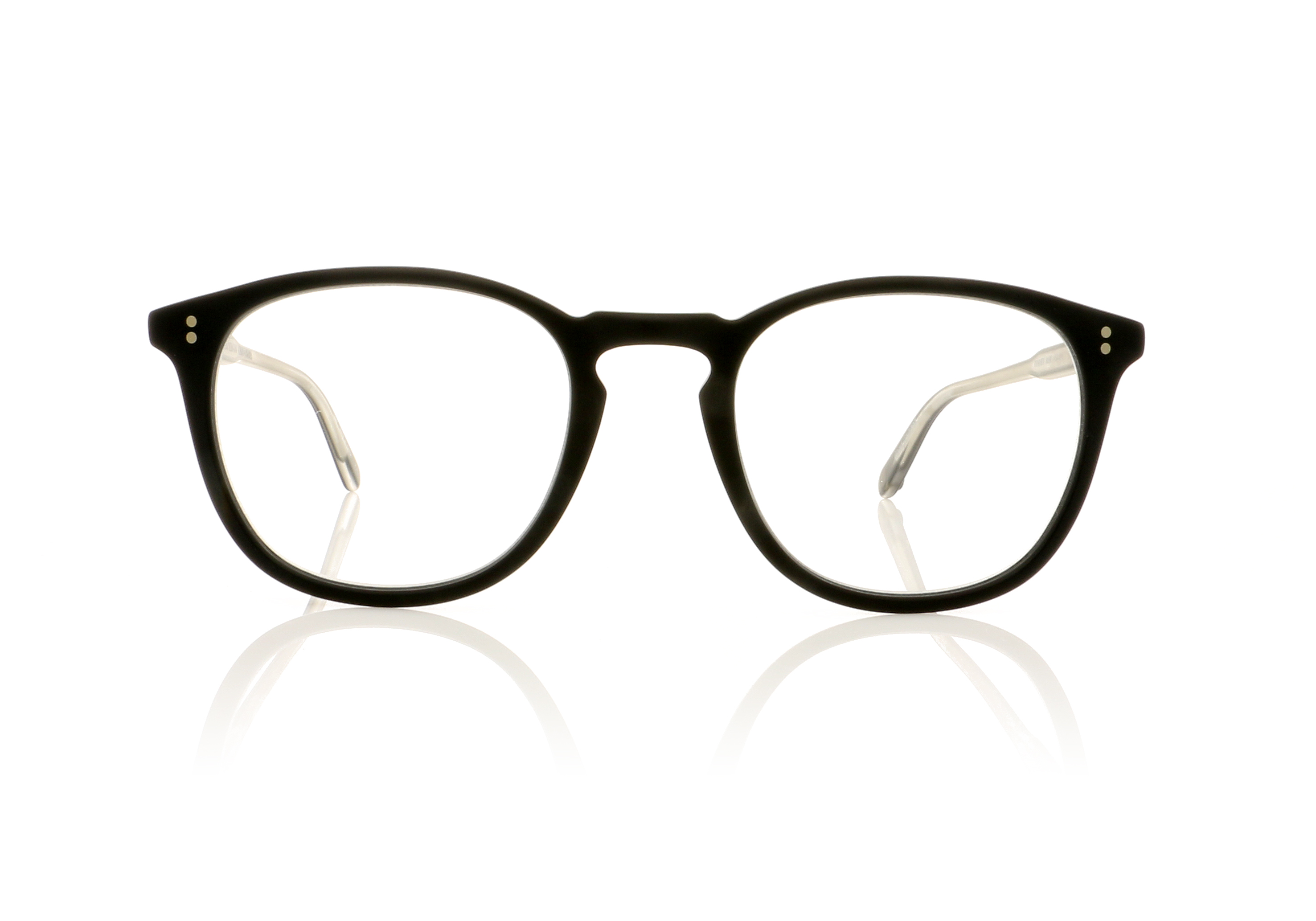 Garrett Leight Kinney 1007 Matte Black MBK Glasses