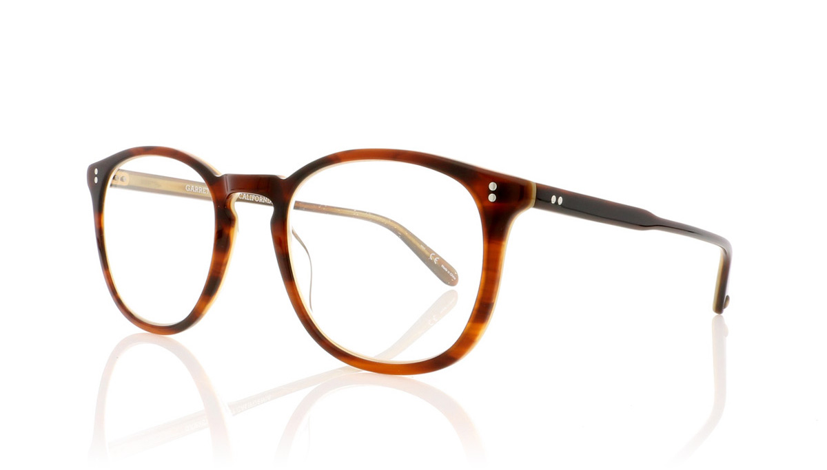 Garrett Leight Kinney 1007 Whiskey Tortoise WHT Glasses