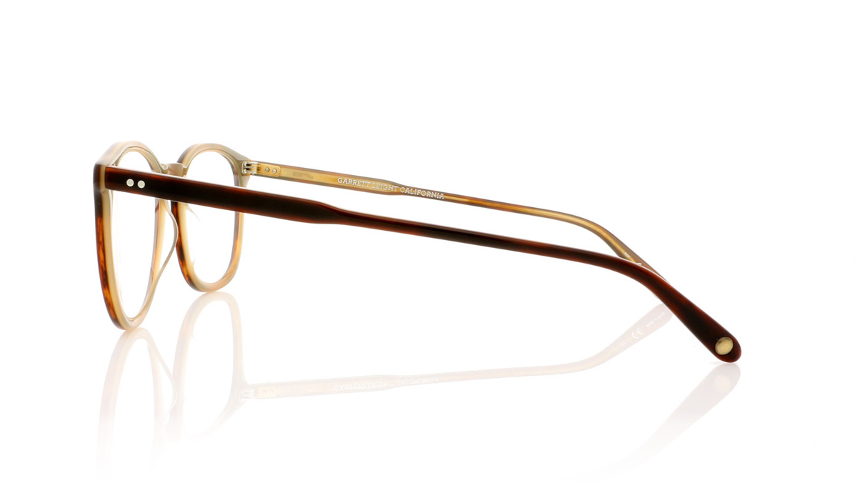 Garrett Leight Kinney 1007 Whiskey Tortoise WHT Glasses