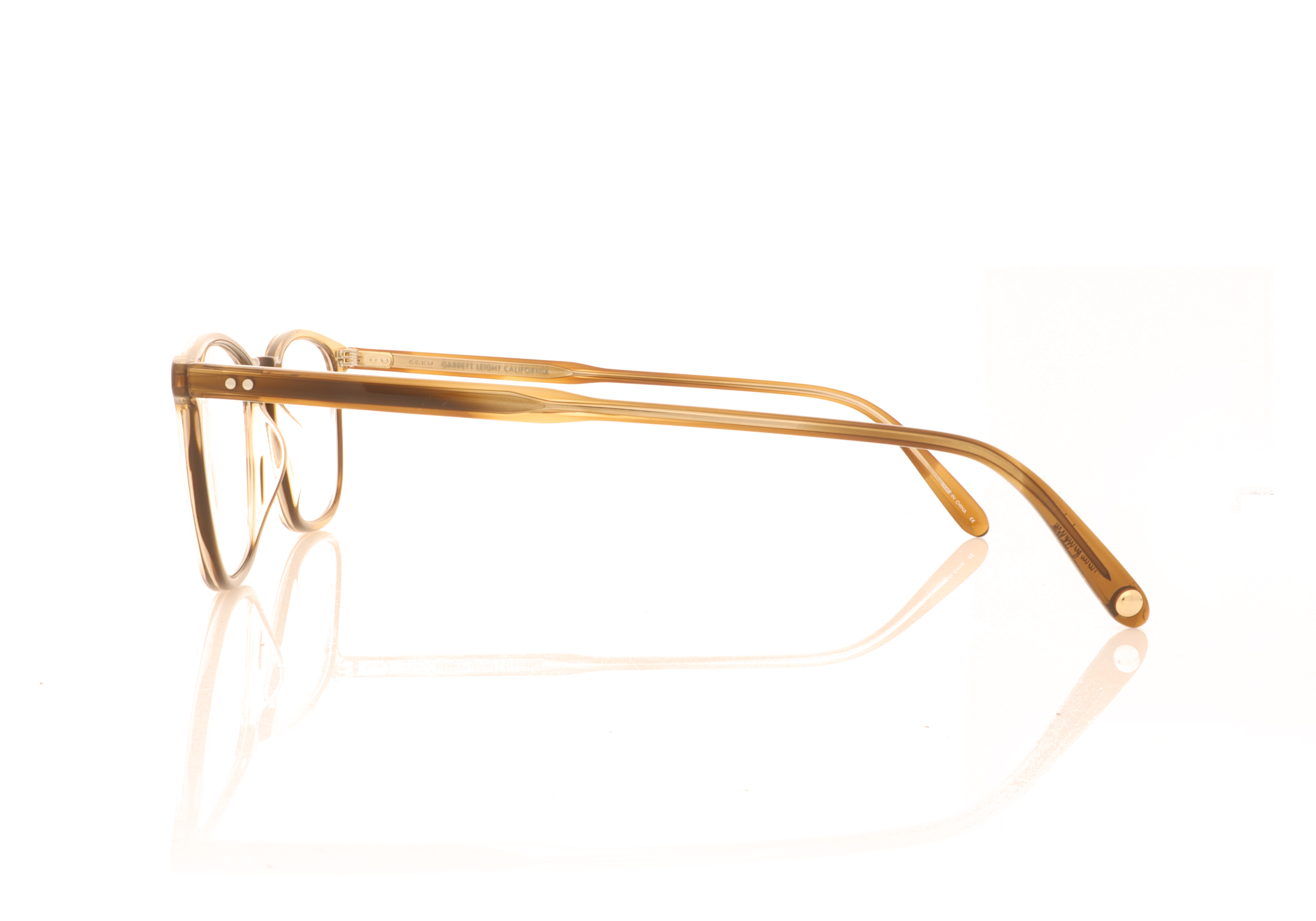 Garrett Leight Boon 1059 Khaki Tortoise KHT Glasses