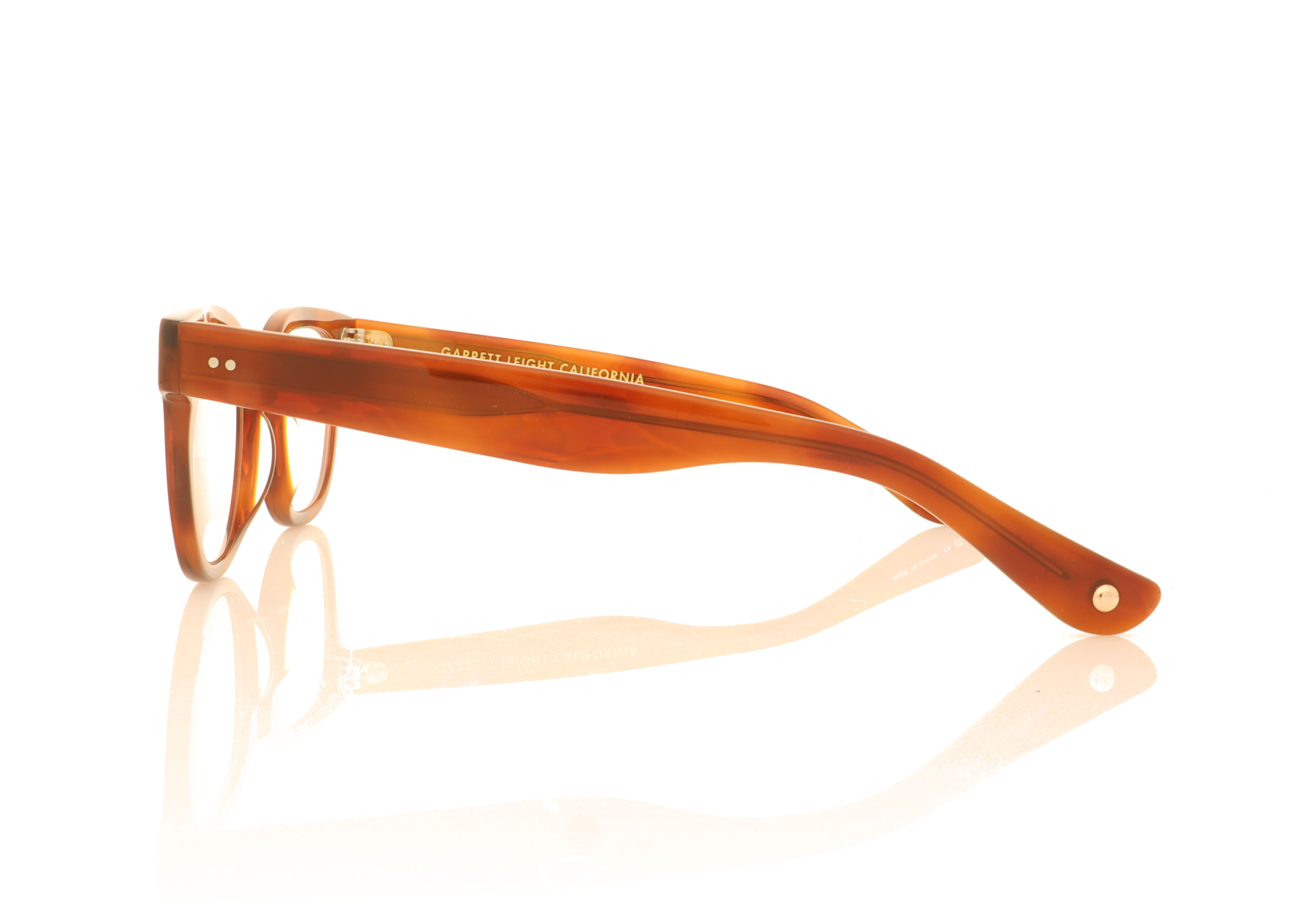 Garrett Leight Canter Tortoise VINBRT Glasses