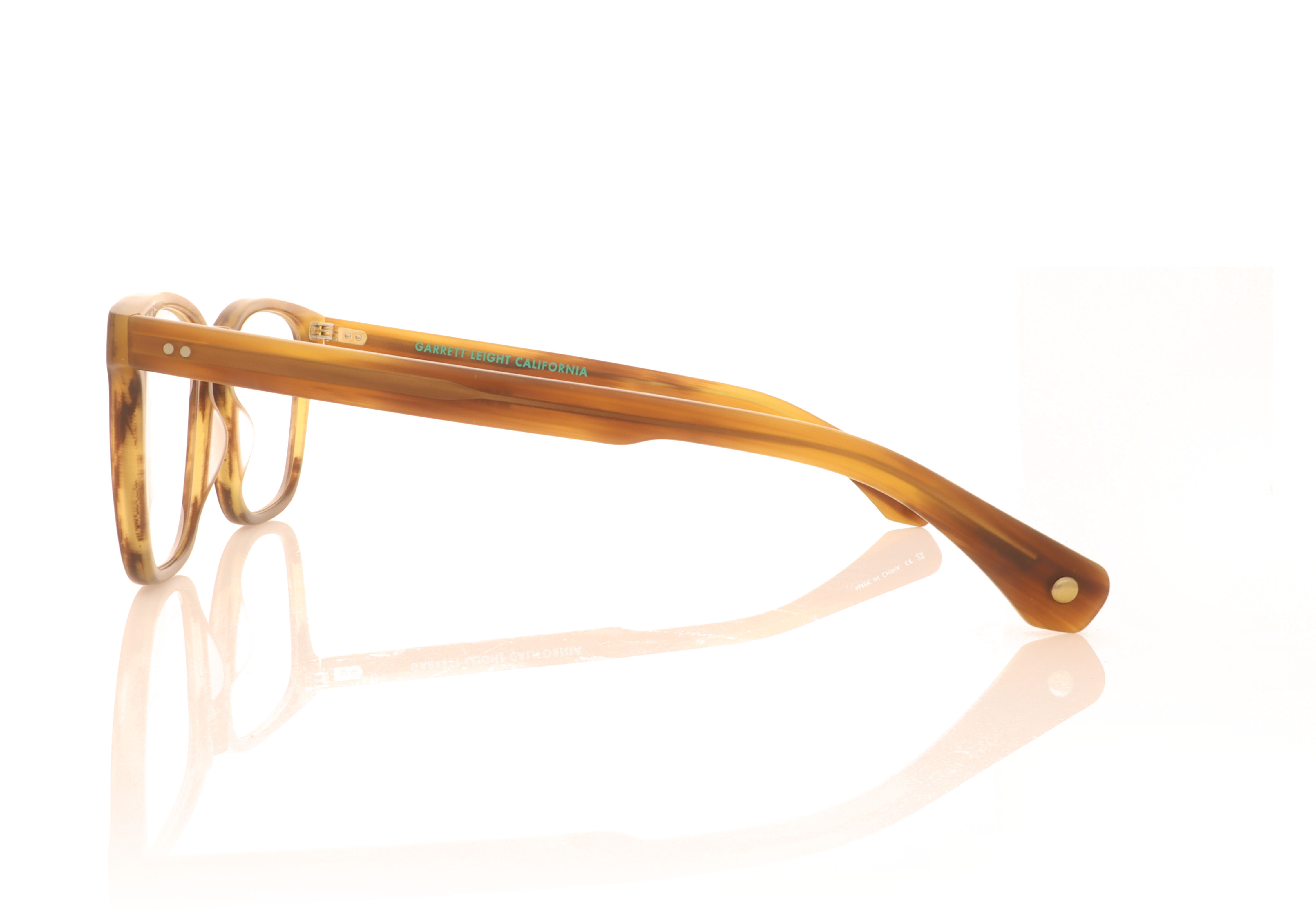 Garrett Leight Earvin Blonde Tortoise BIO MBTO Glasses