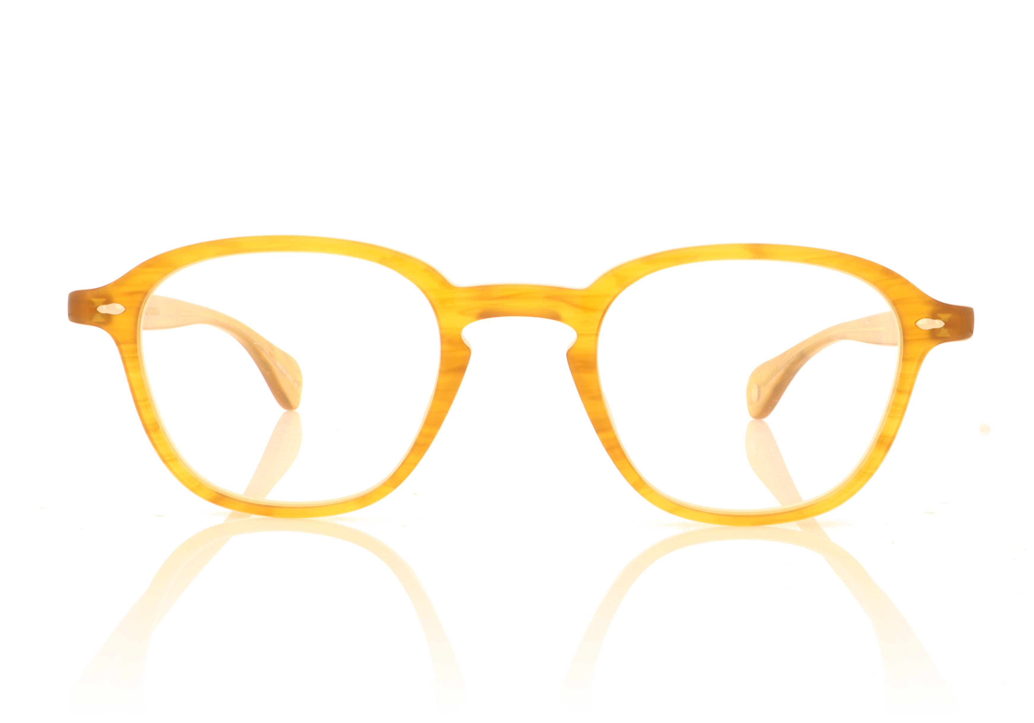 Garrett Leight Gilbert Butterscotch BT Glasses