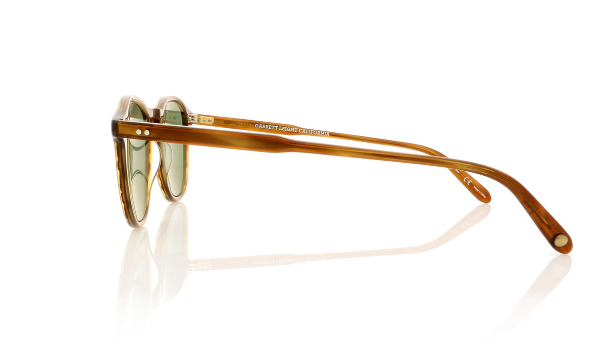 Garrett Leight Hampton 2001 Demi Blonde/G15 Polarised Lens DB/G15 PLR Sunglasses