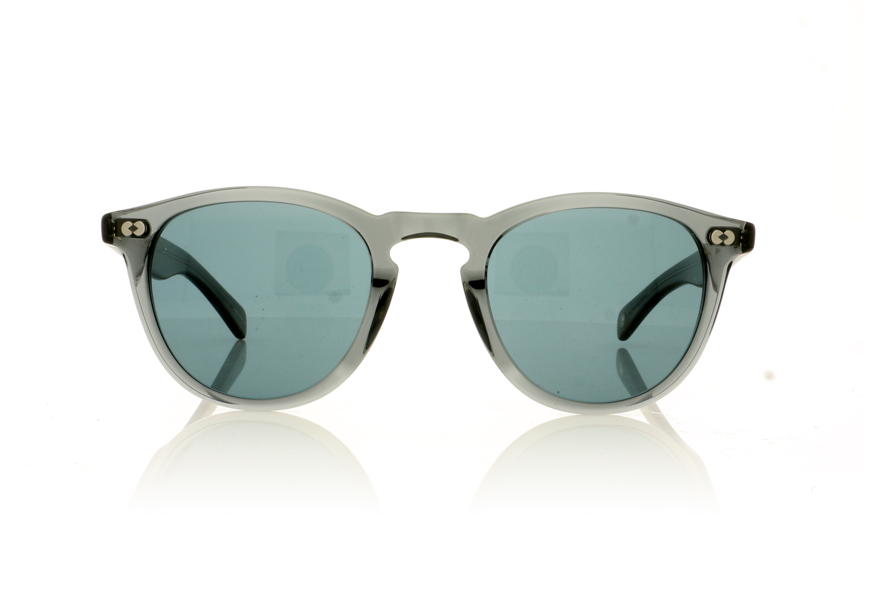 Garrett Leight Hampton X 2082 Sea Grey SGY/BS Sunglasses