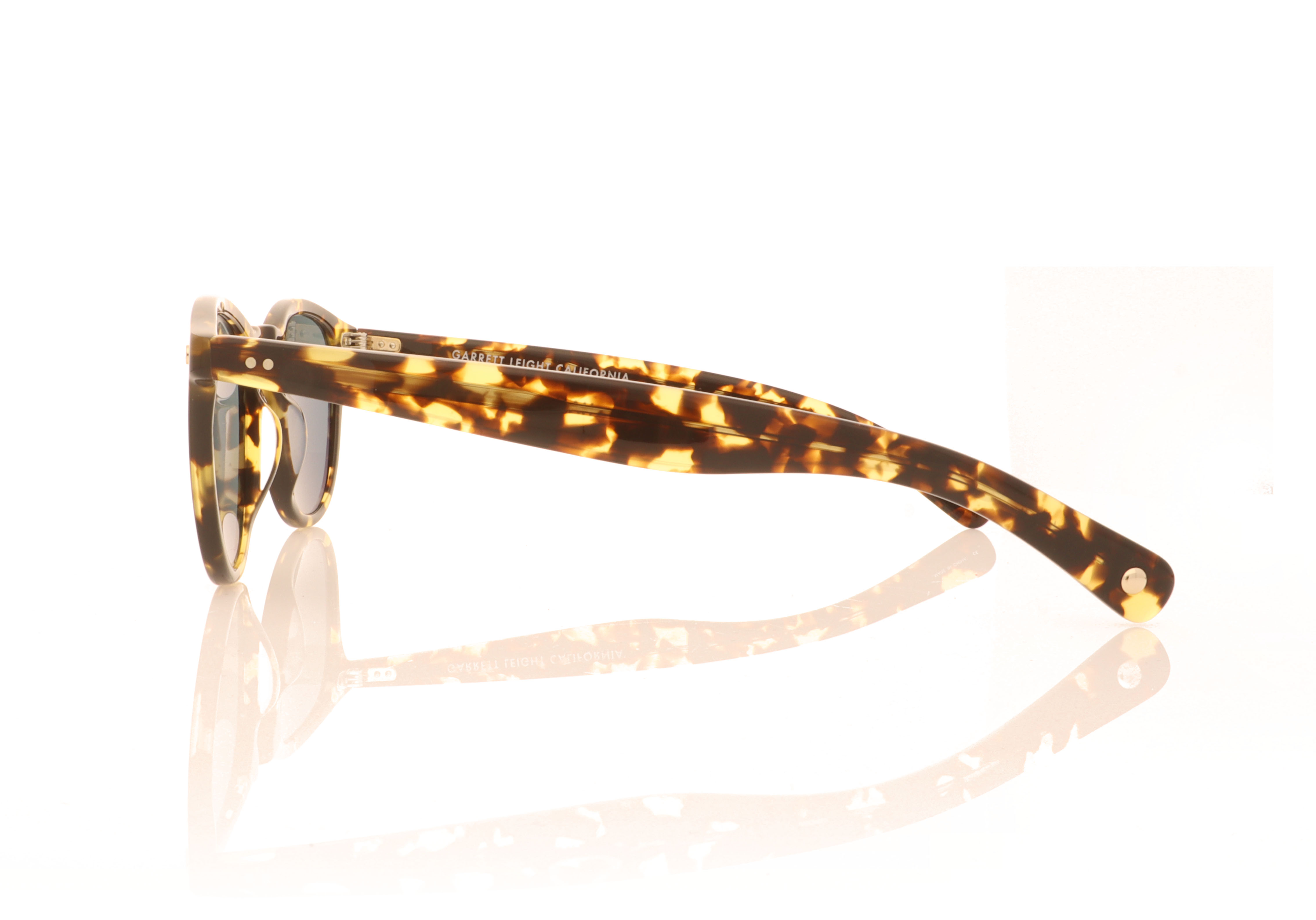 Garrett Leight Hampton X 2082 Tuscan Tortoise TUT Sunglasses