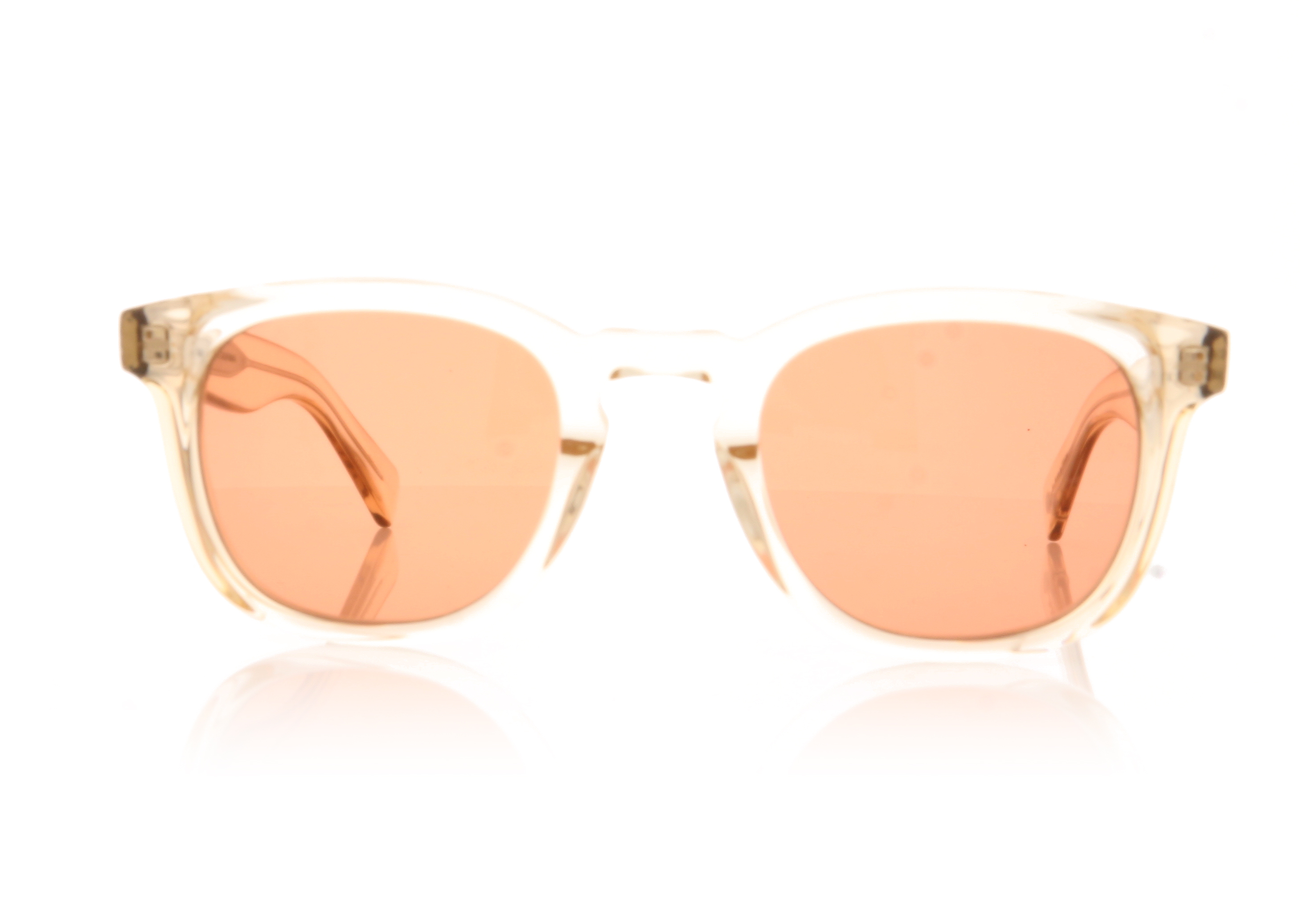 Garrett Leight Kinney X 2093 Shell Crystal SHCR/SWTR Sunglasses