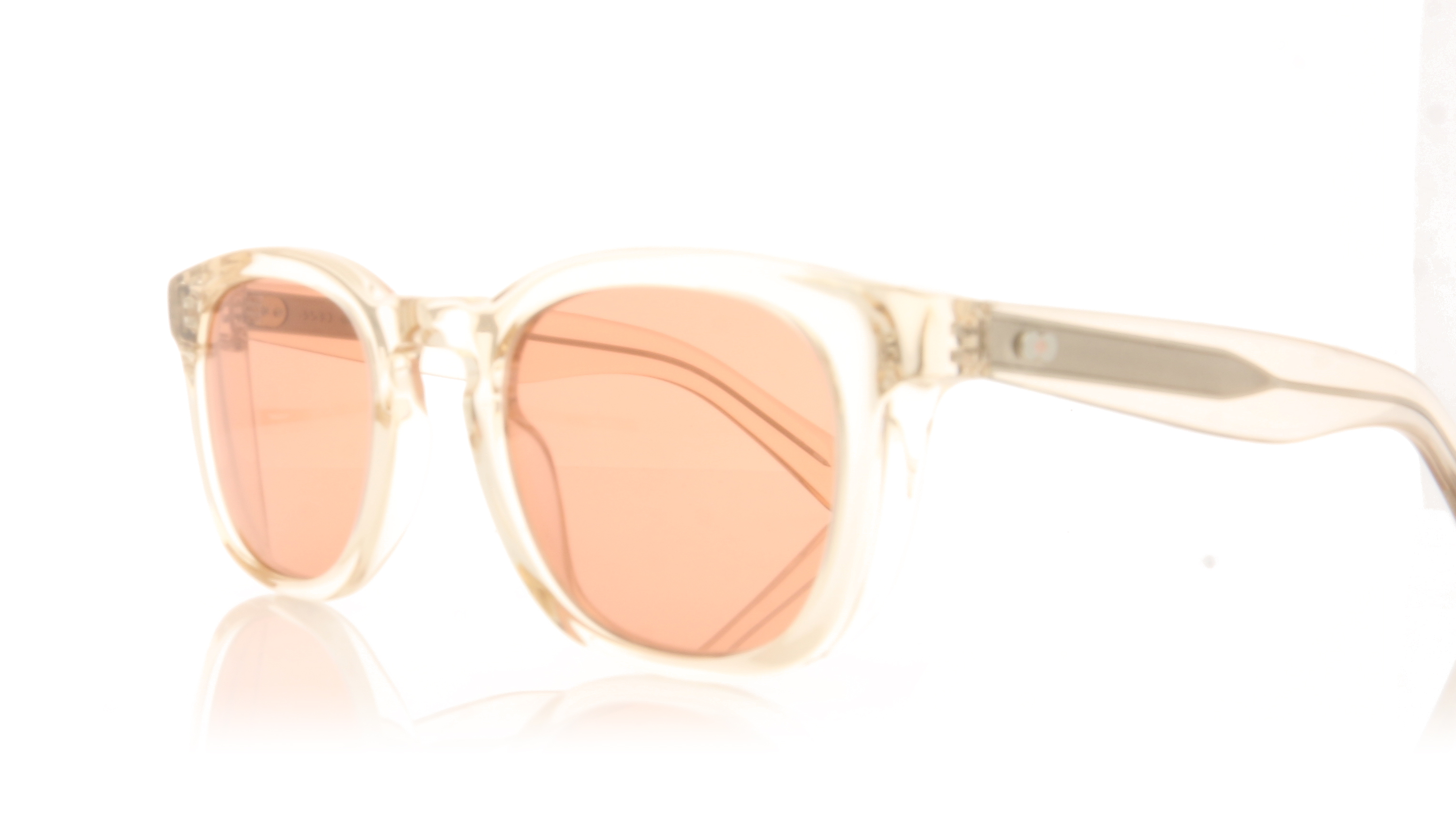 Garrett Leight Kinney X 2093 Shell Crystal SHCR/SWTR Sunglasses