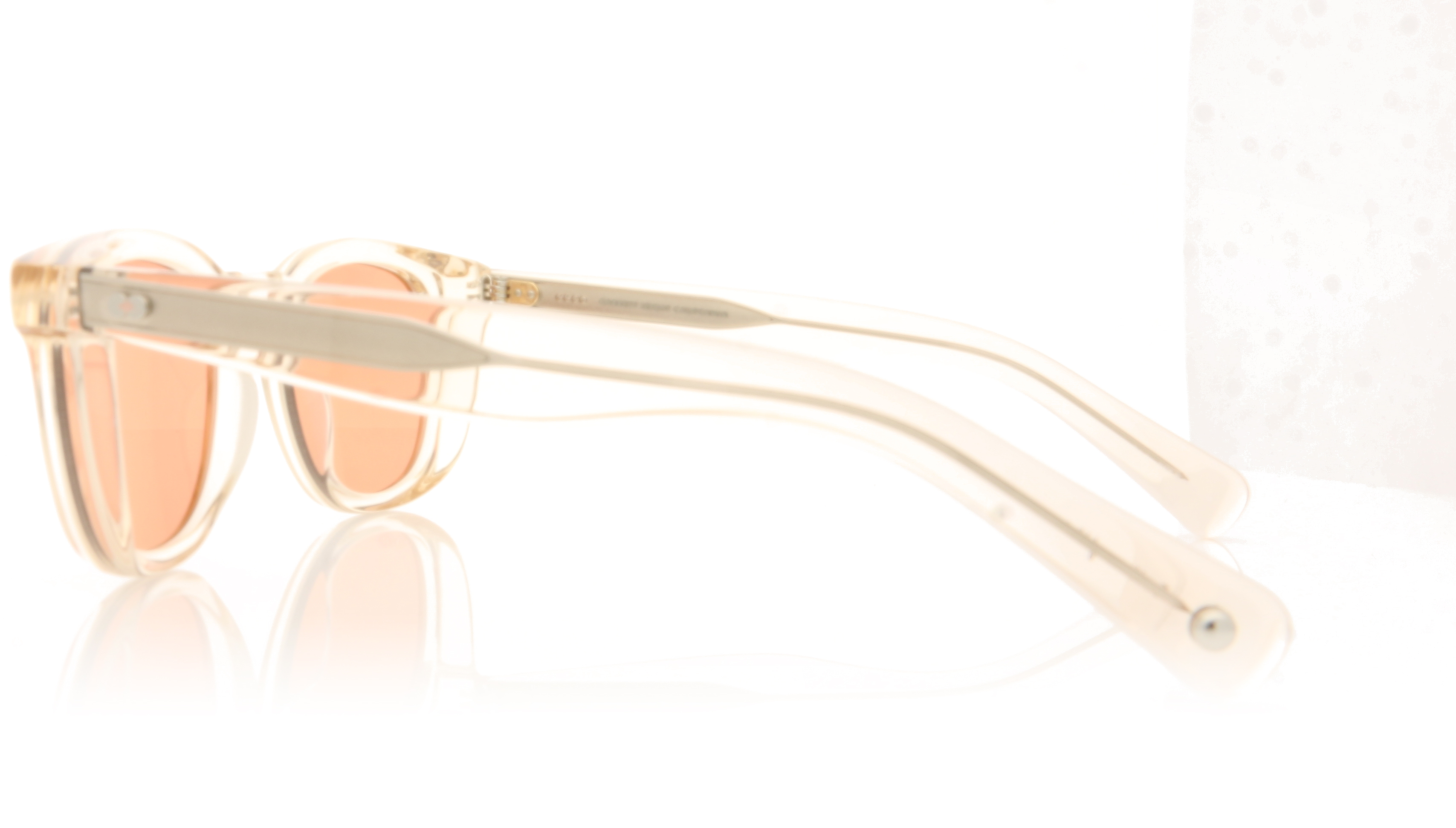 Garrett Leight Kinney X 2093 Shell Crystal SHCR/SWTR Sunglasses