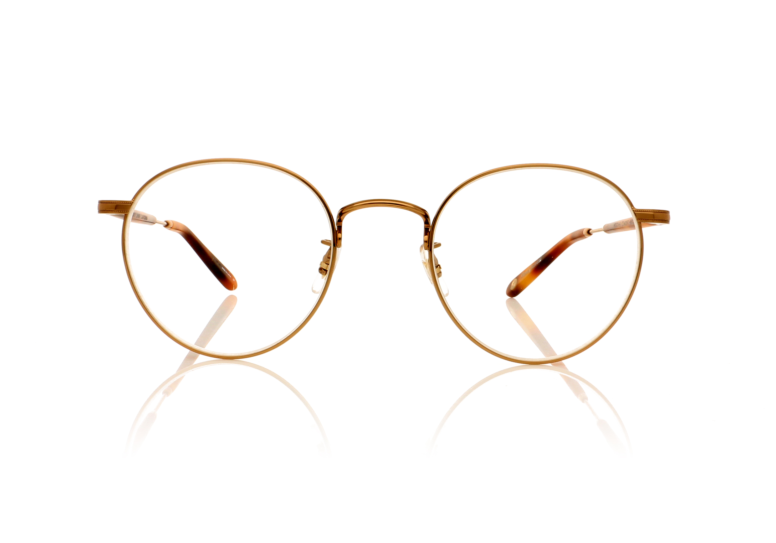 Garrett Leight Wilson M 3005 Copper/Matte Dark Honey Tortoise CO-MDHT Glasses
