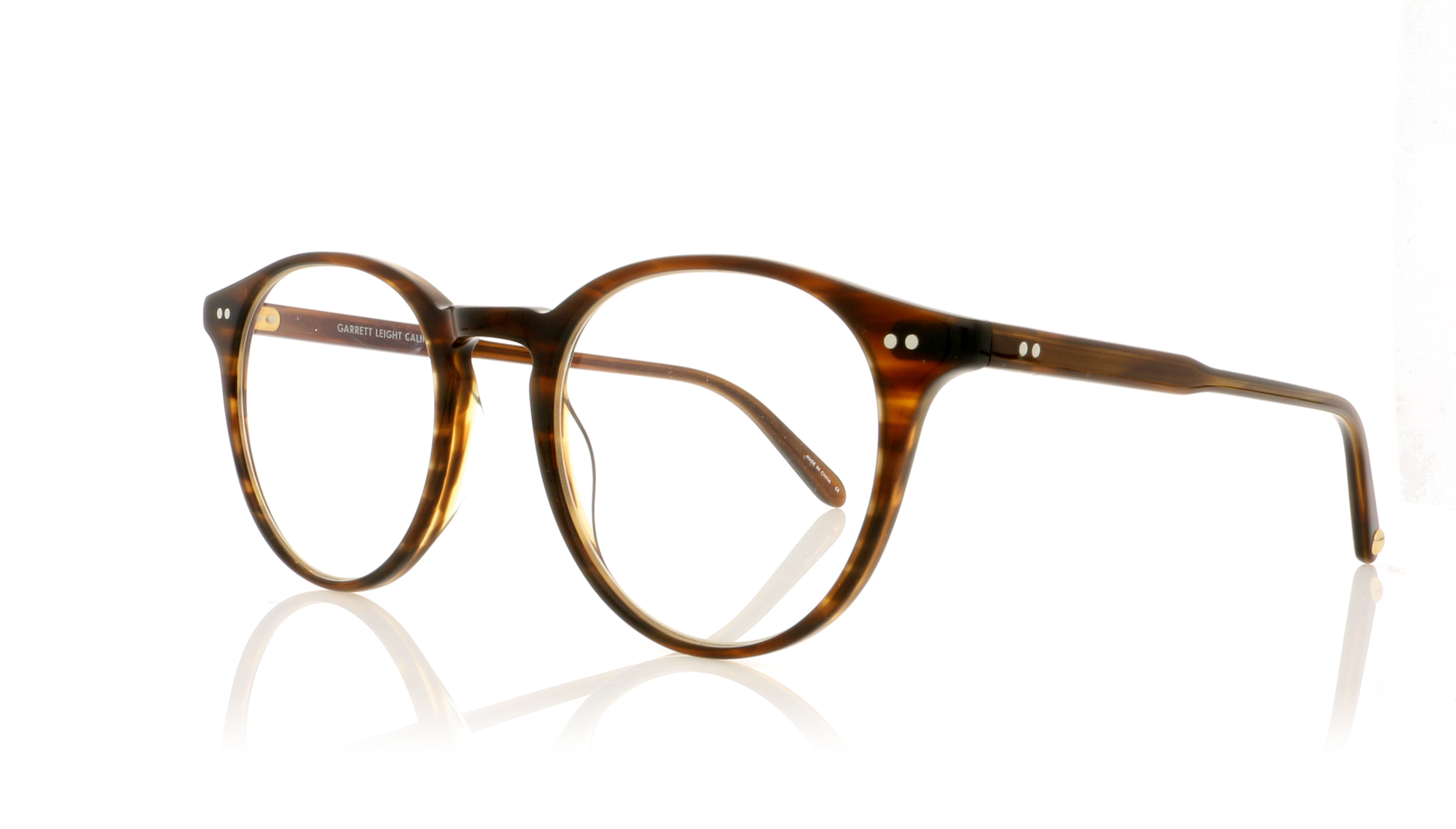 Garrett Leight Clune Brandy Tortoise BRT Glasses