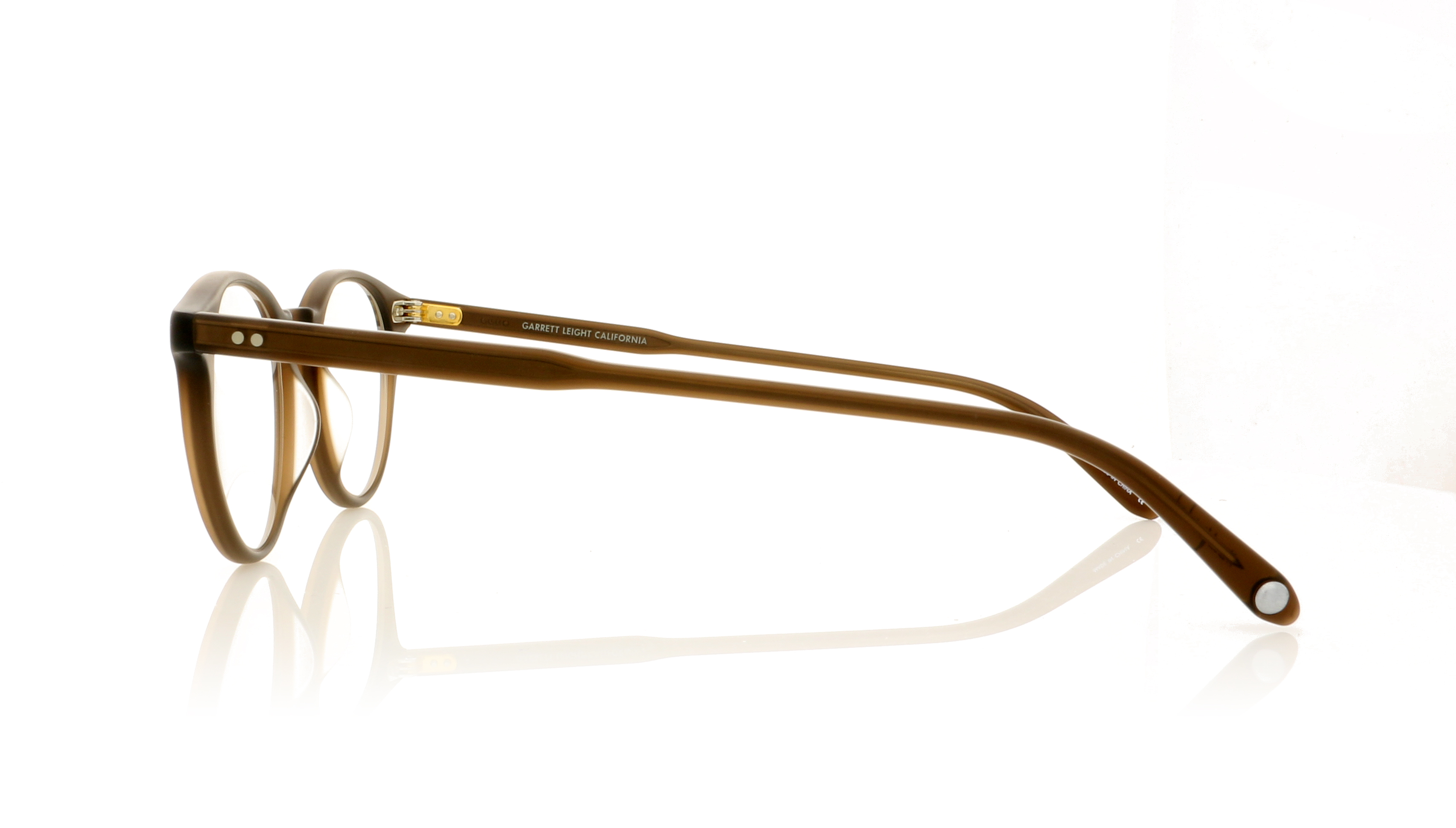 Garrett Leight Clune Matte Espresso MESP Glasses