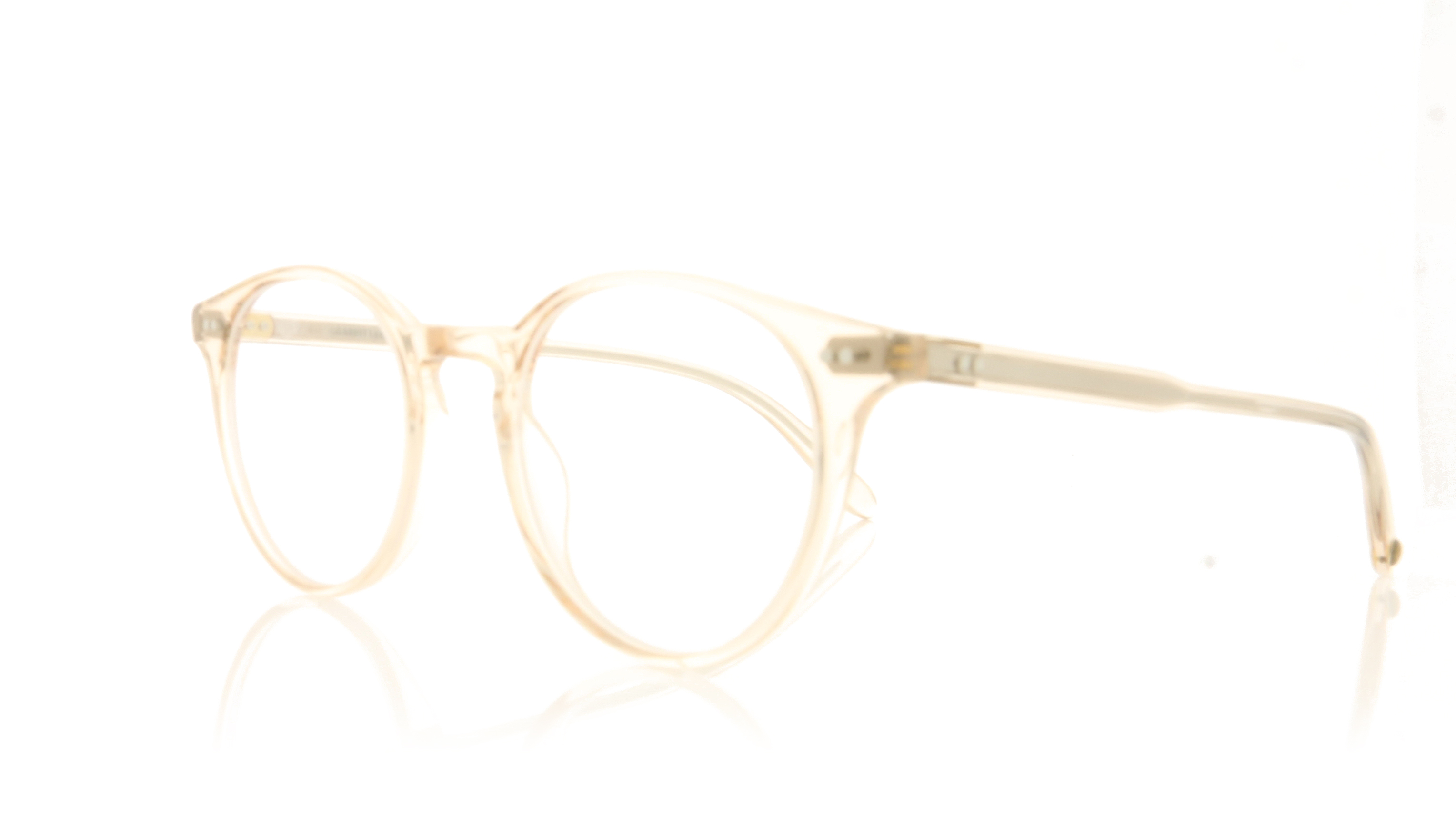 Garrett Leight Clune Shell Crystal SHCR Glasses