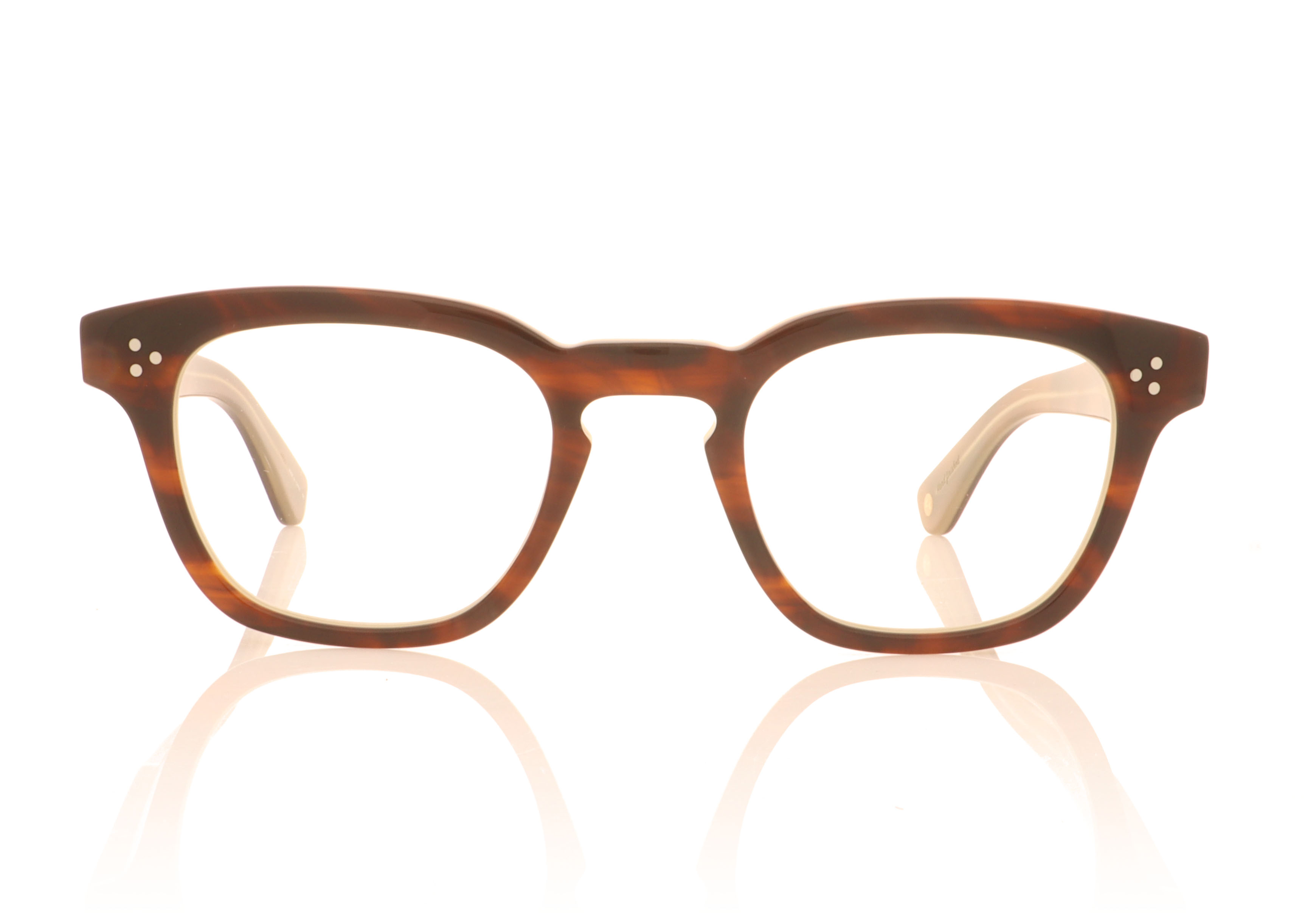 Garrett Leight Regent Whiskey Tortoise WHT Glasses
