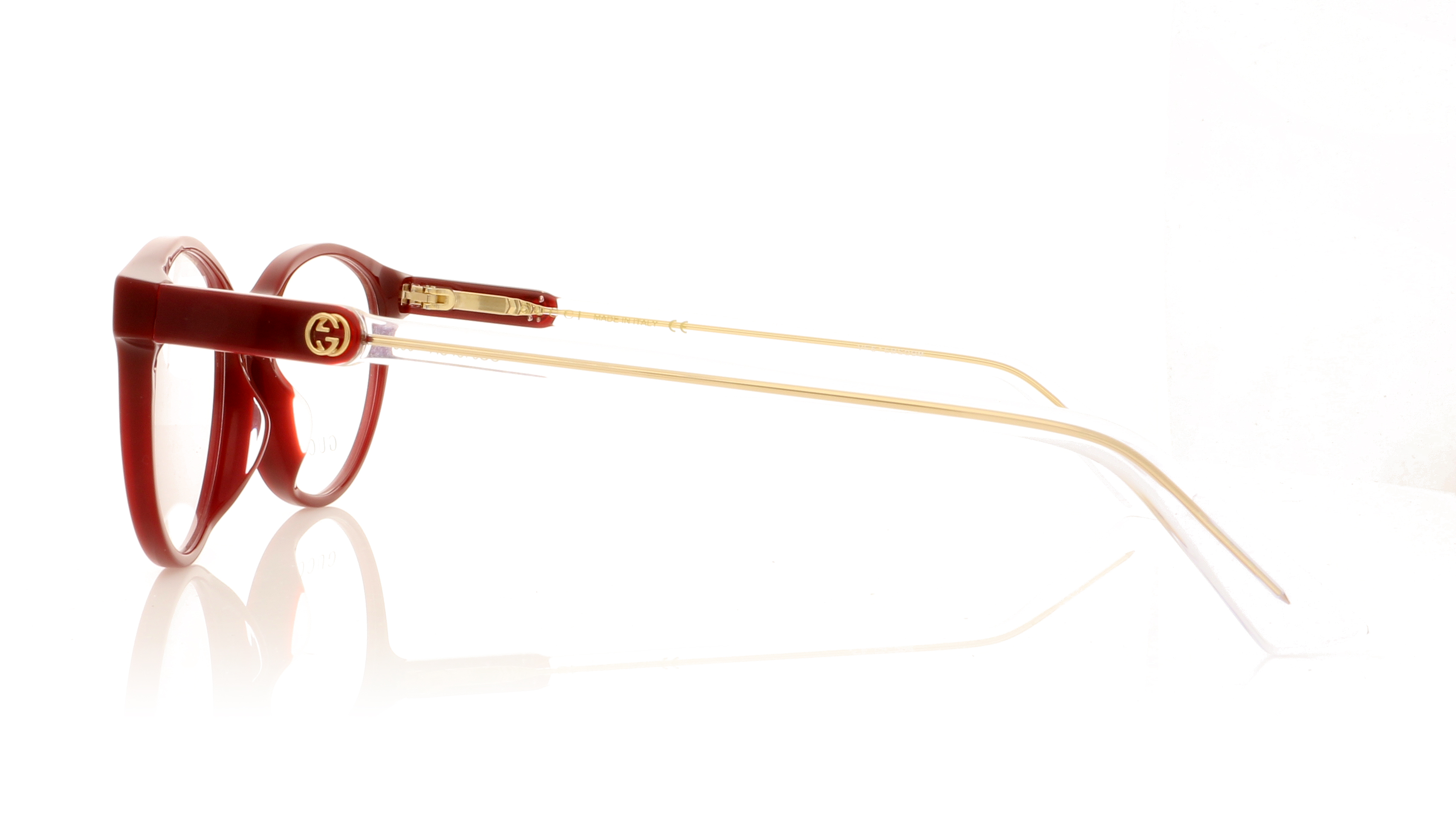 Gucci GG0487OA Burgundy 9 Glasses