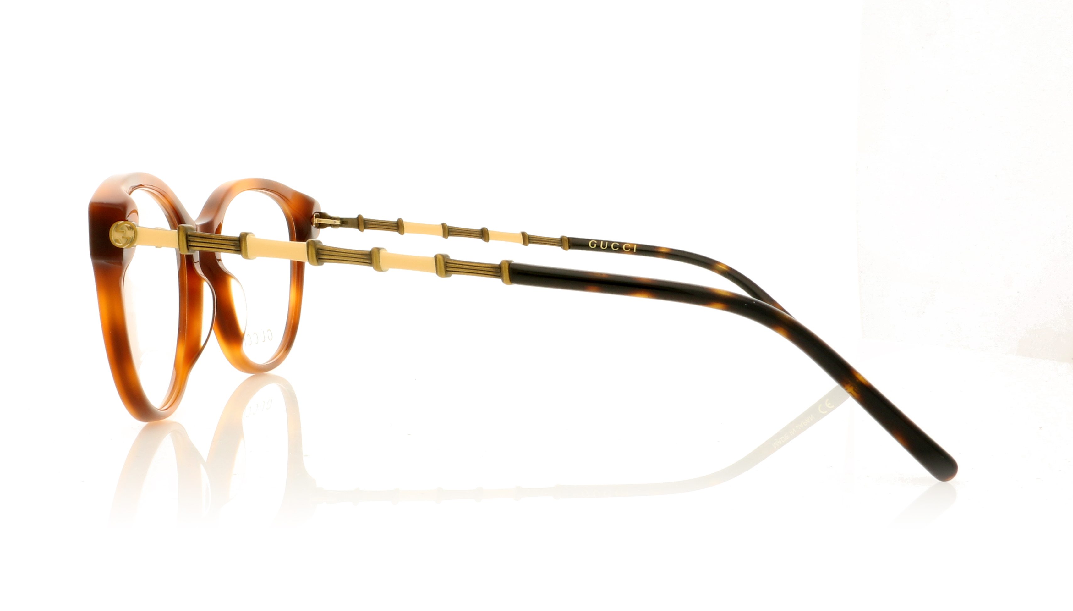 Gucci GG0656O Havana Gold 3 Glasses