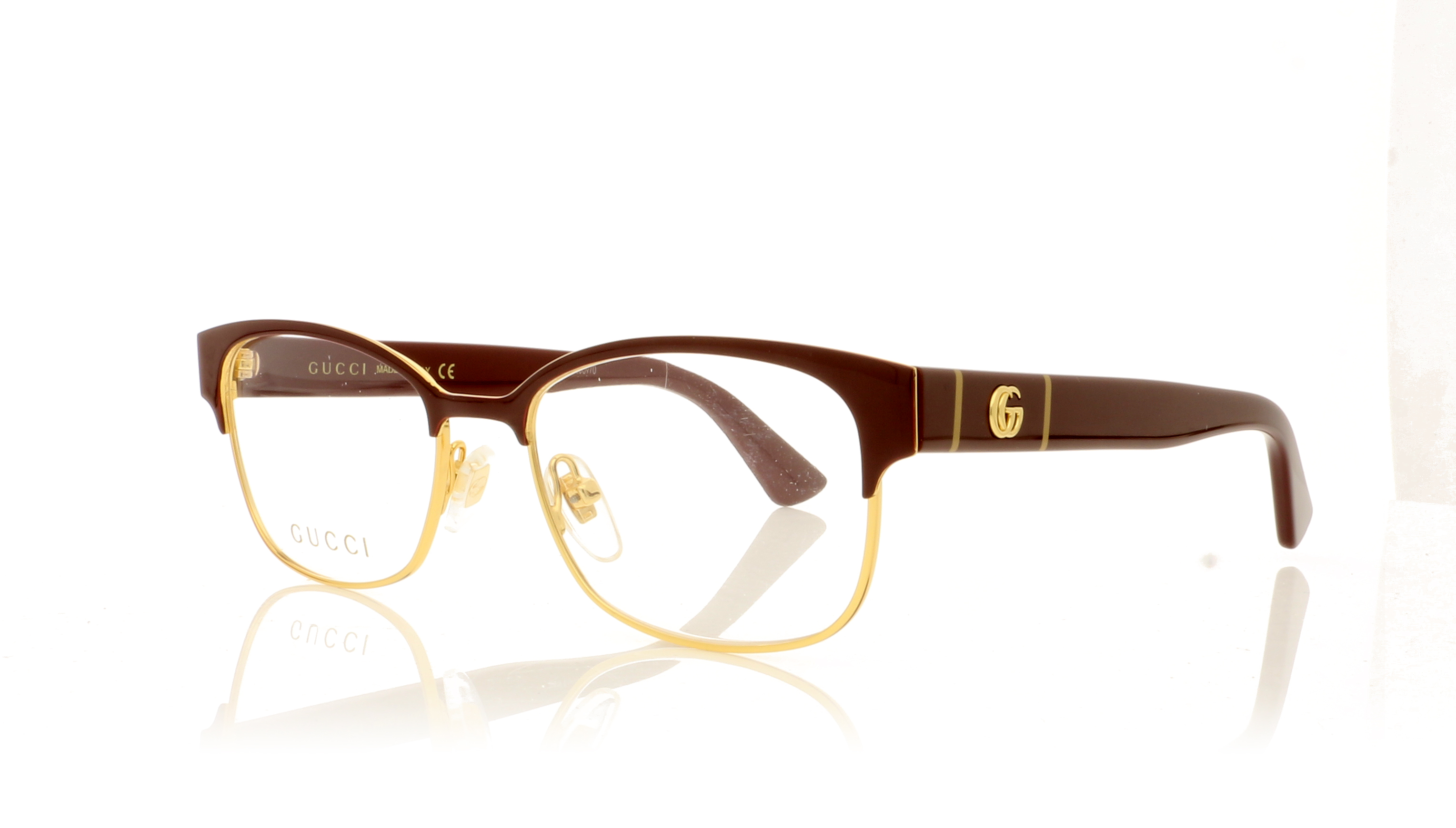 Gucci GG0751O Burgundy 3 Glasses