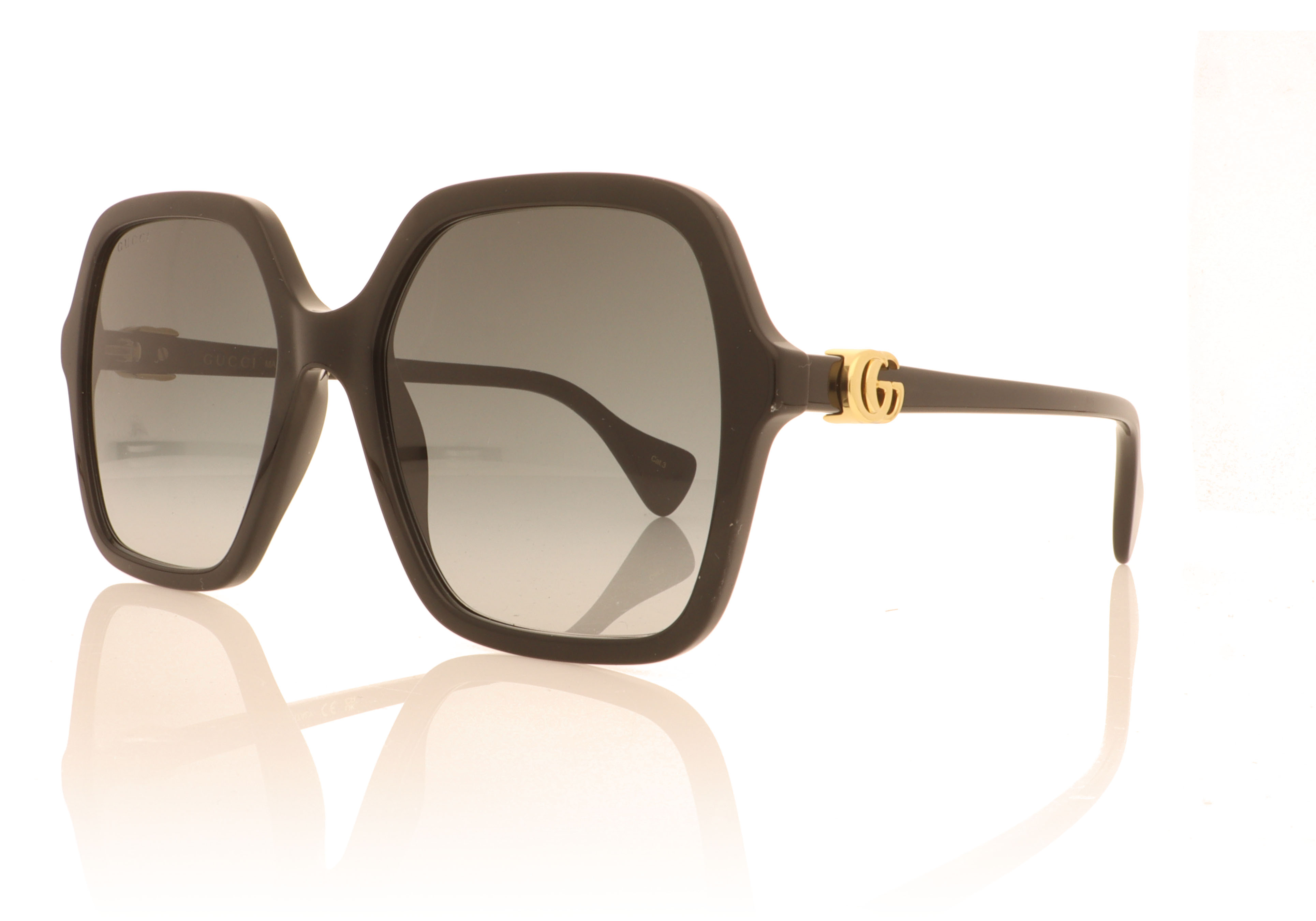 Gucci GG1072S Black/Grey 001 Sunglasses
