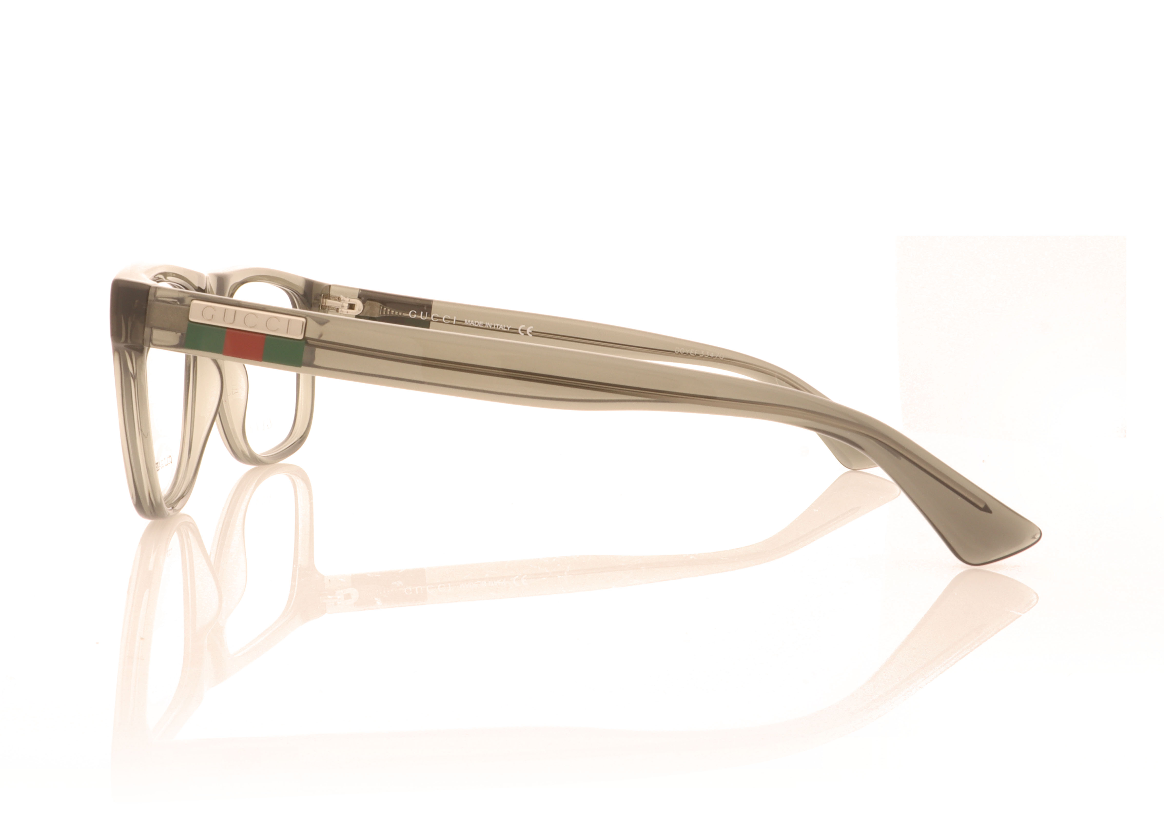 Gucci GG1117O Grey/Transparent 003 Glasses