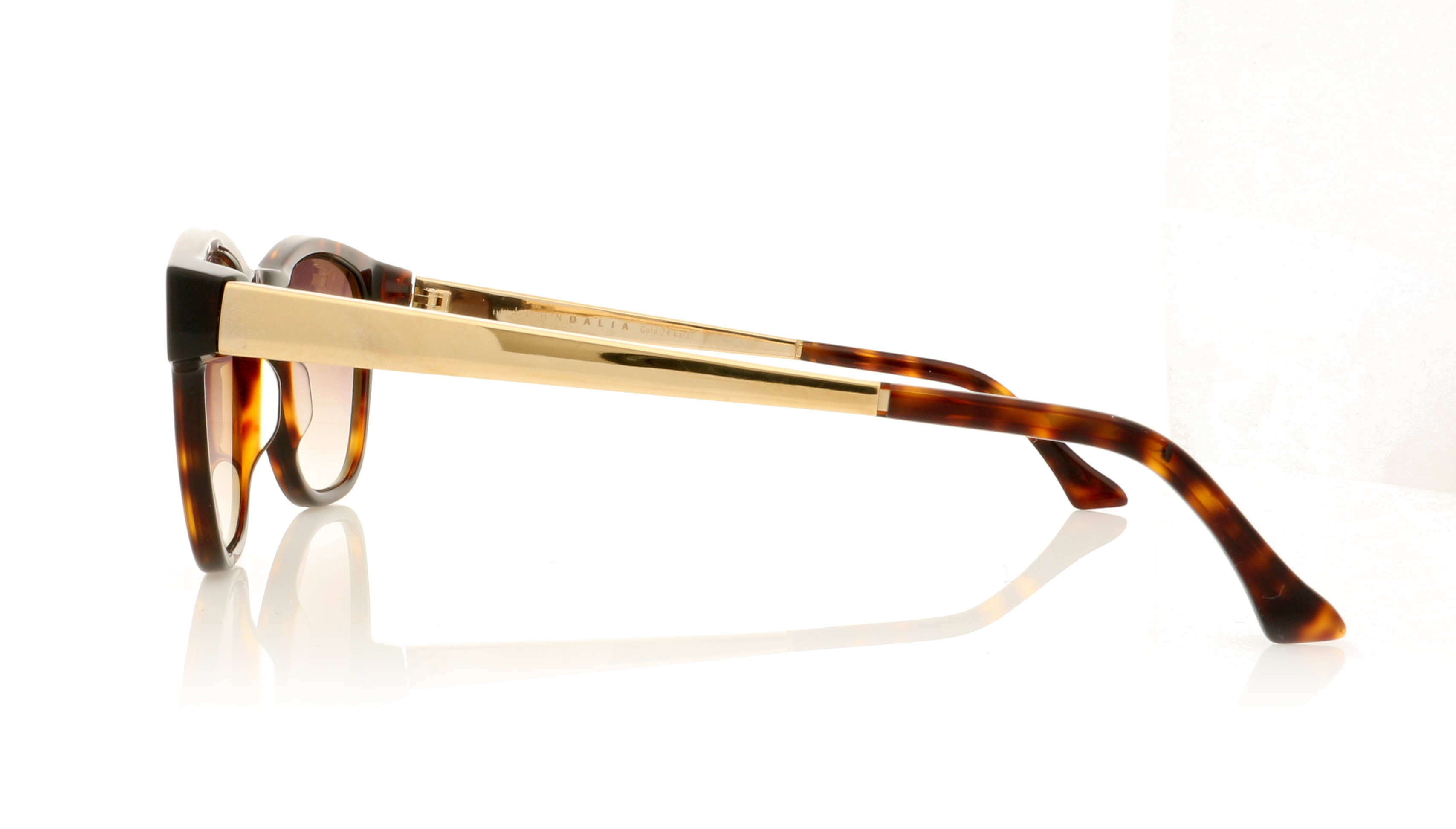 John Dalia Jack N Dark Tortoise/Grad Brown Lenses C12 Sunglasses