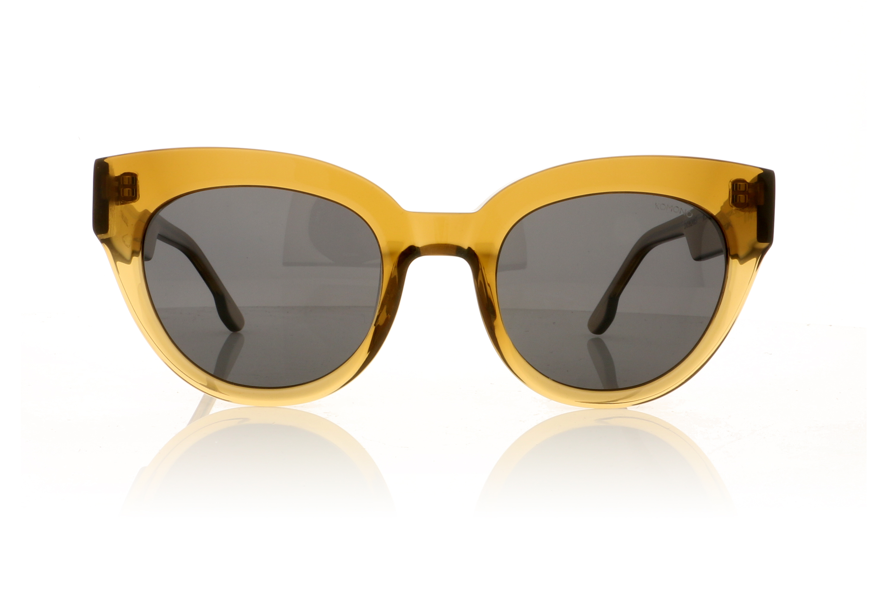 KOMONO Lucile Sand/Grey Polarized Lenses C2 Sunglasses