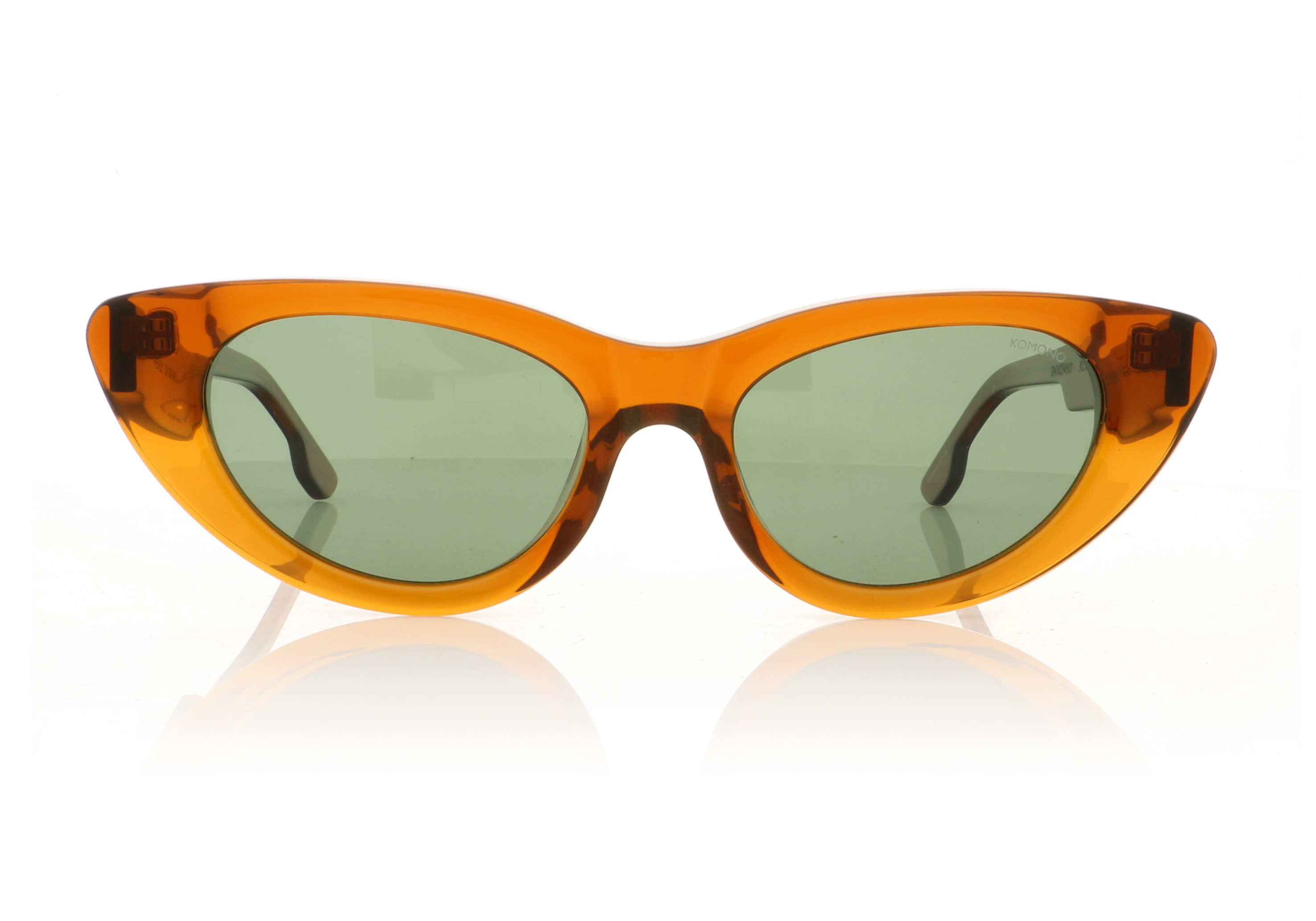 KOMONO Kelly Rum/Green Polarized Lenses R1 Sunglasses