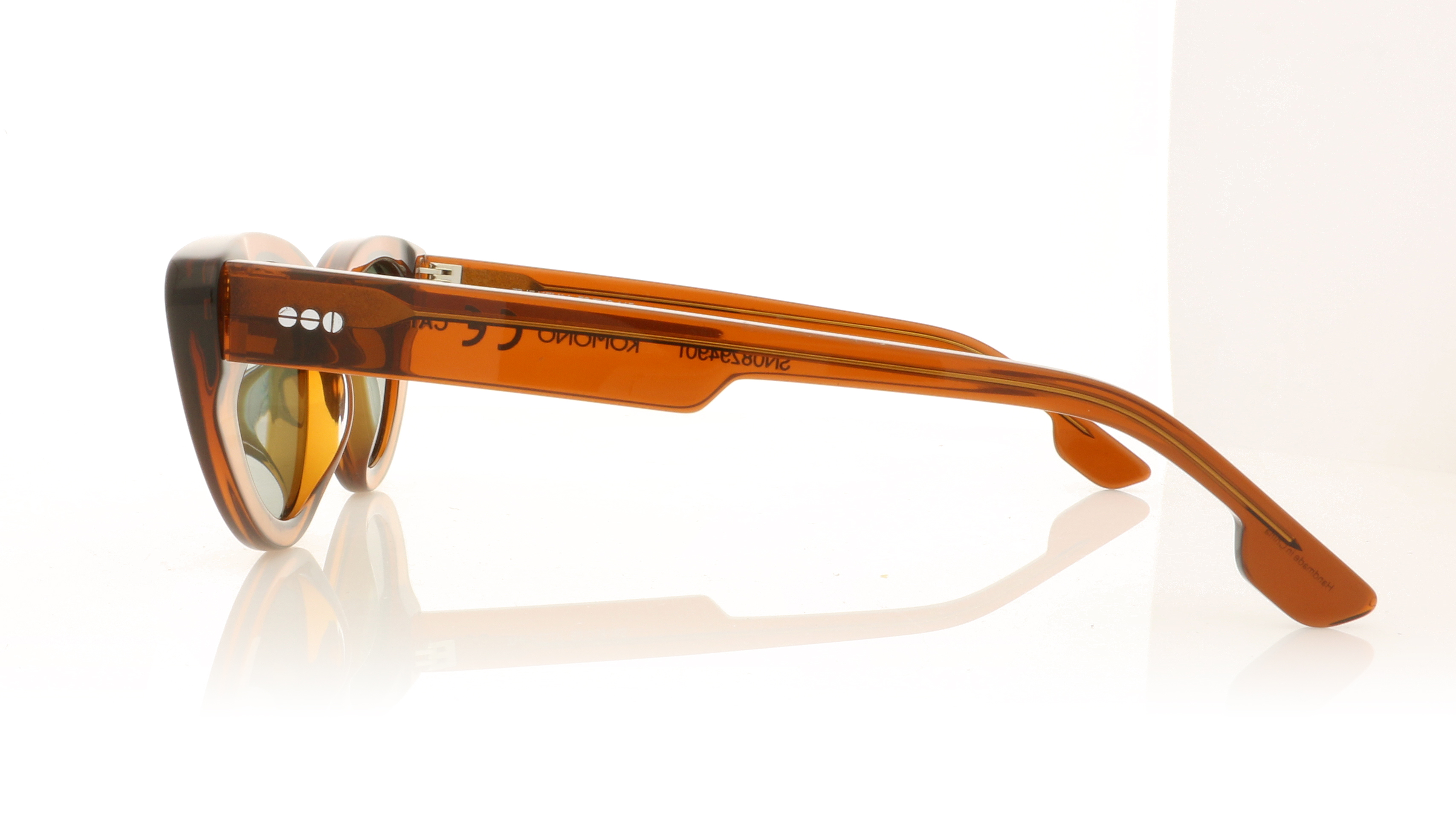 KOMONO Kelly Rum/Green Polarized Lenses R1 Sunglasses