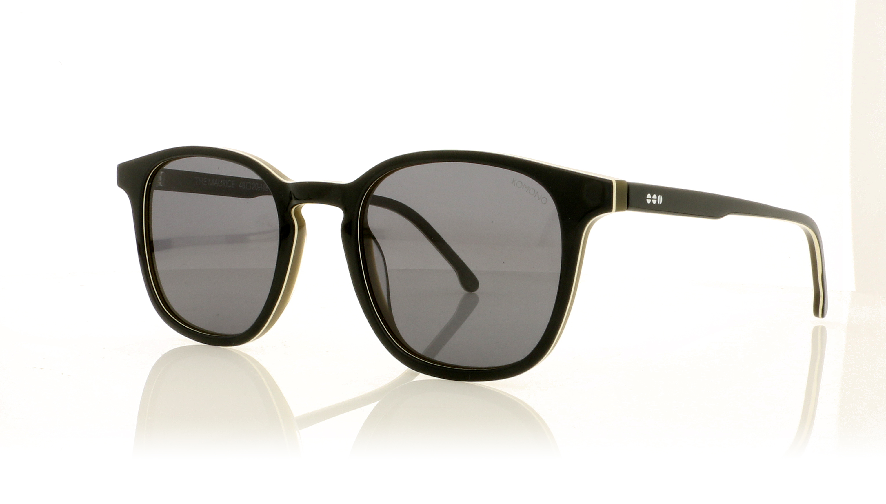 KOMONO Maurice Black/Forest C9 Sunglasses