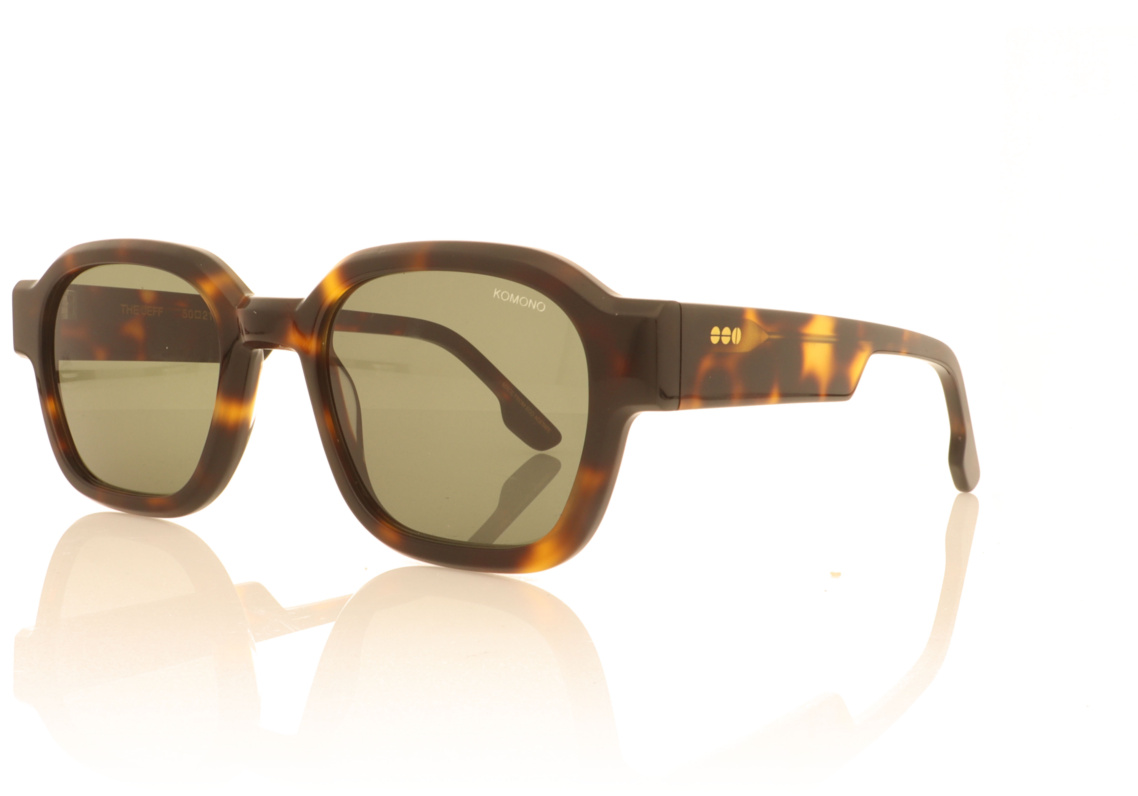KOMONO The Jeff Tortoise TORT Sunglasses