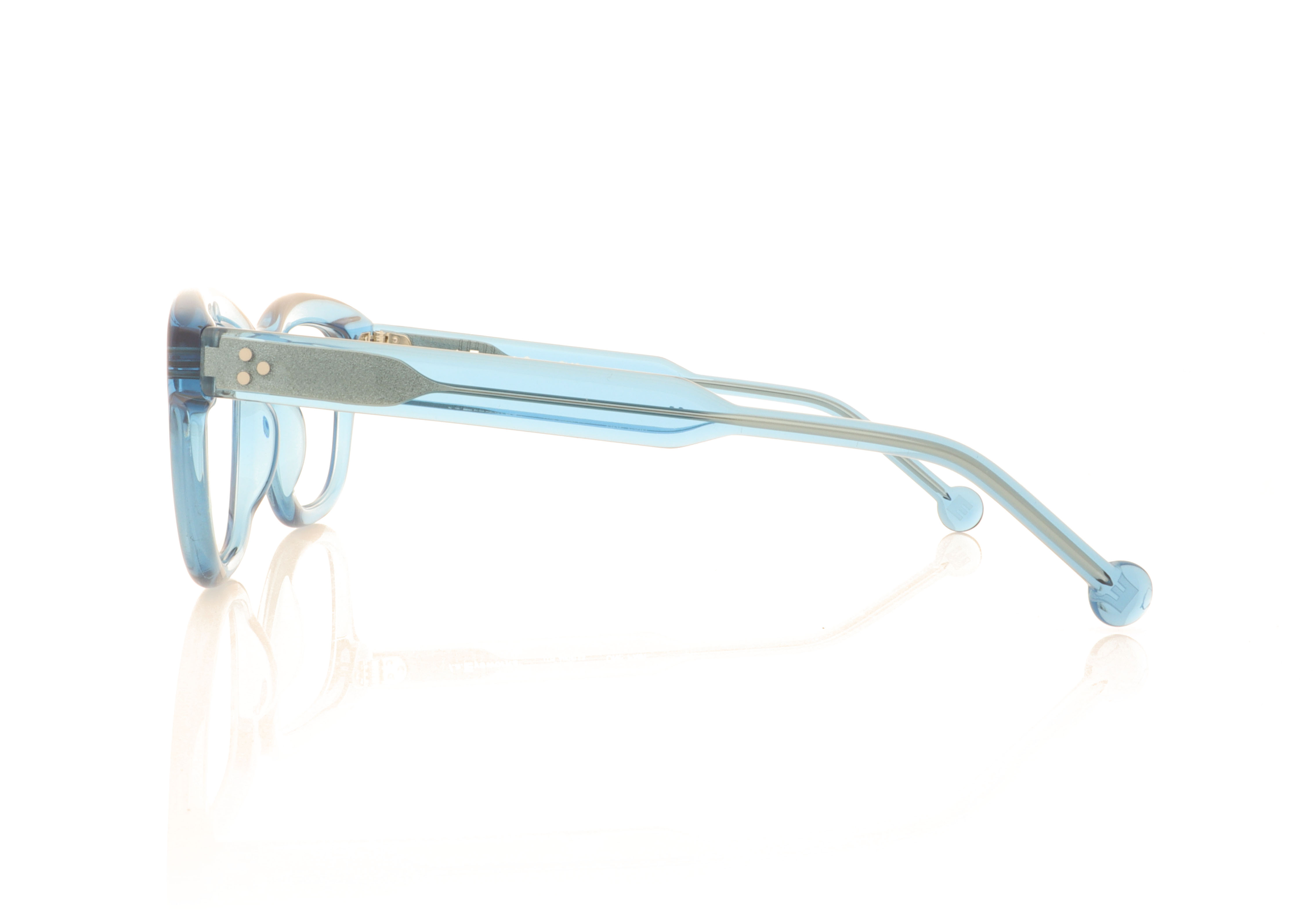 LA Eyeworks Bouma Blue 1024 Glasses