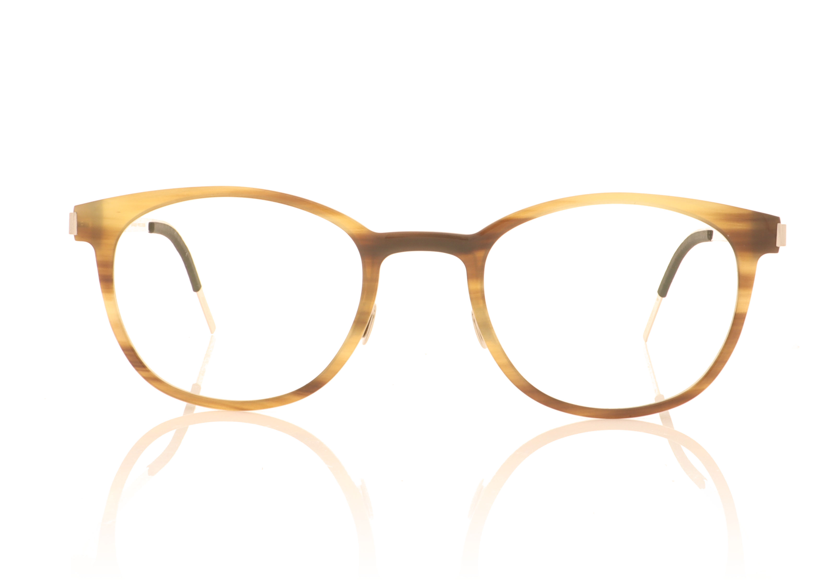 Lindberg buffalo 1818 1818 Tortoise White Gold H50 Unica Glasses