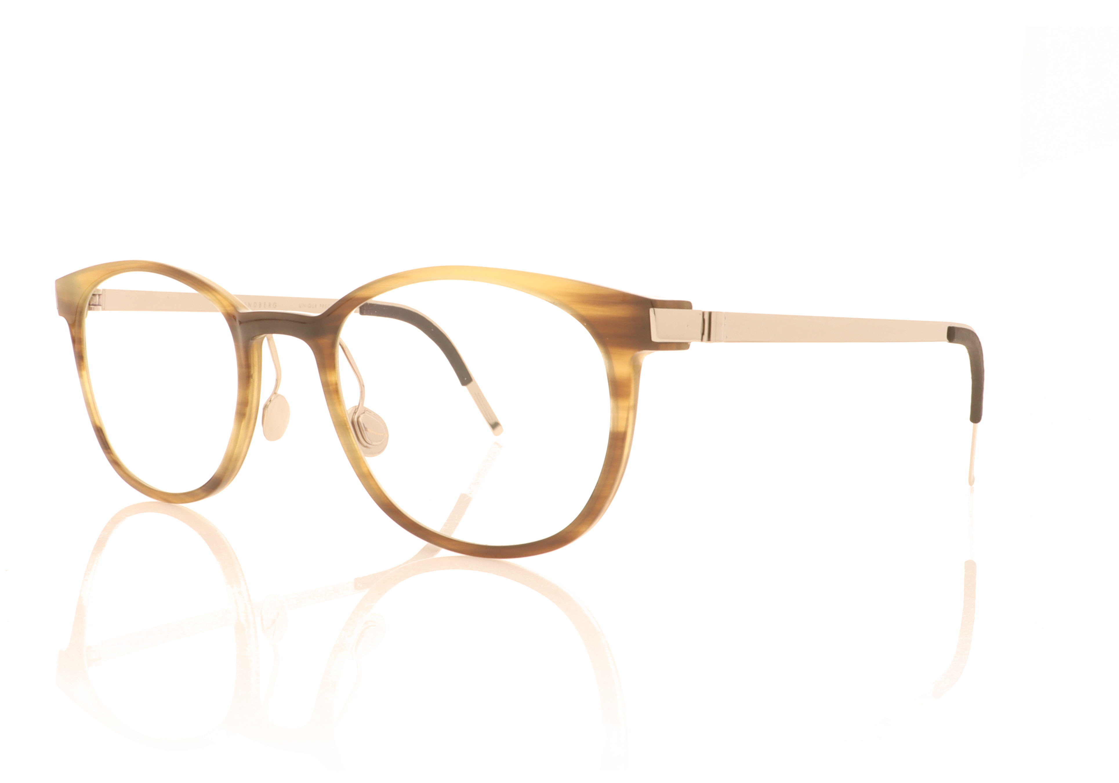 Lindberg buffalo 1818 1818 Tortoise White Gold H50 Unica Glasses
