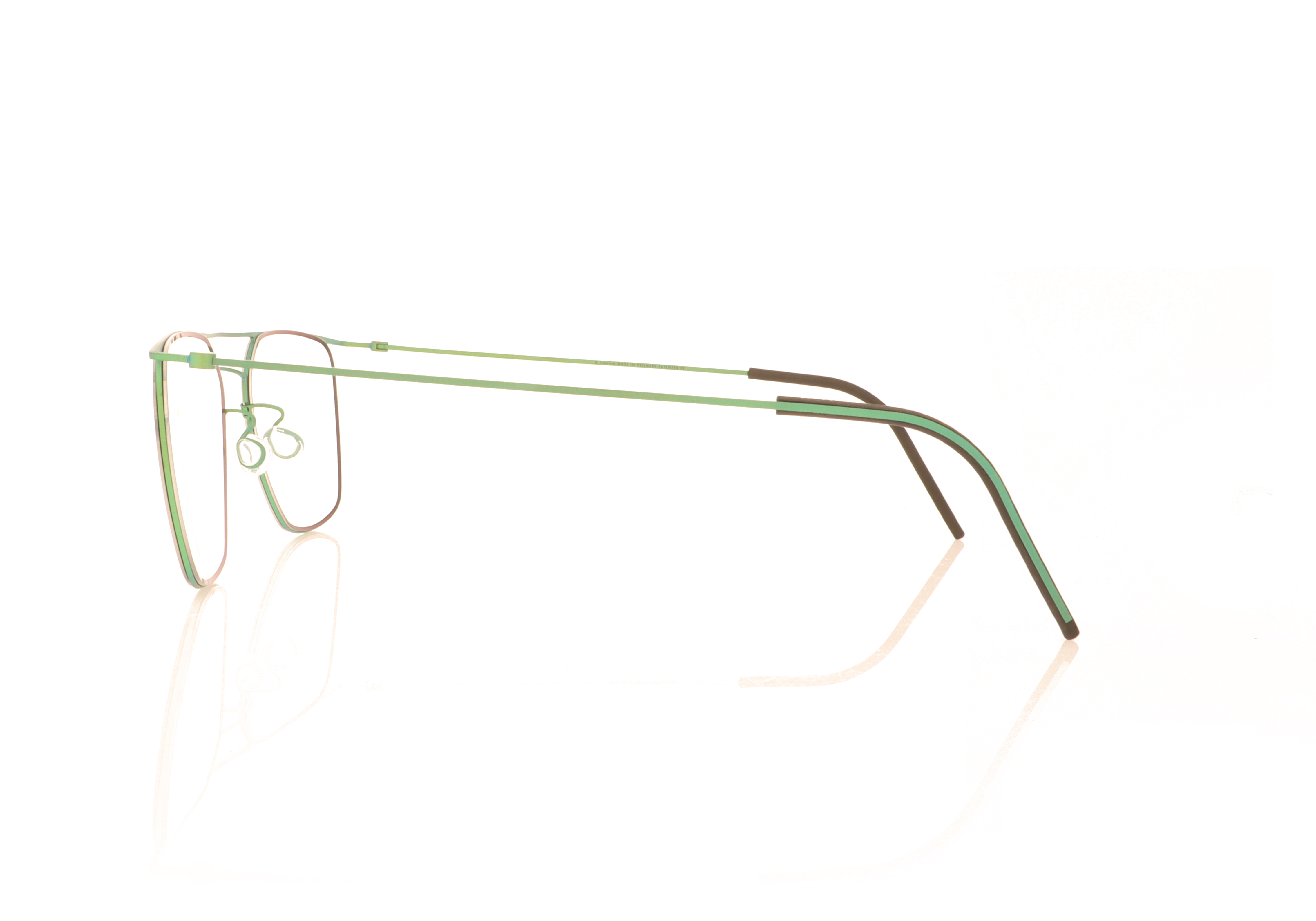 Lindberg thintanium 5502 5502 Green 117 GR82 Glasses