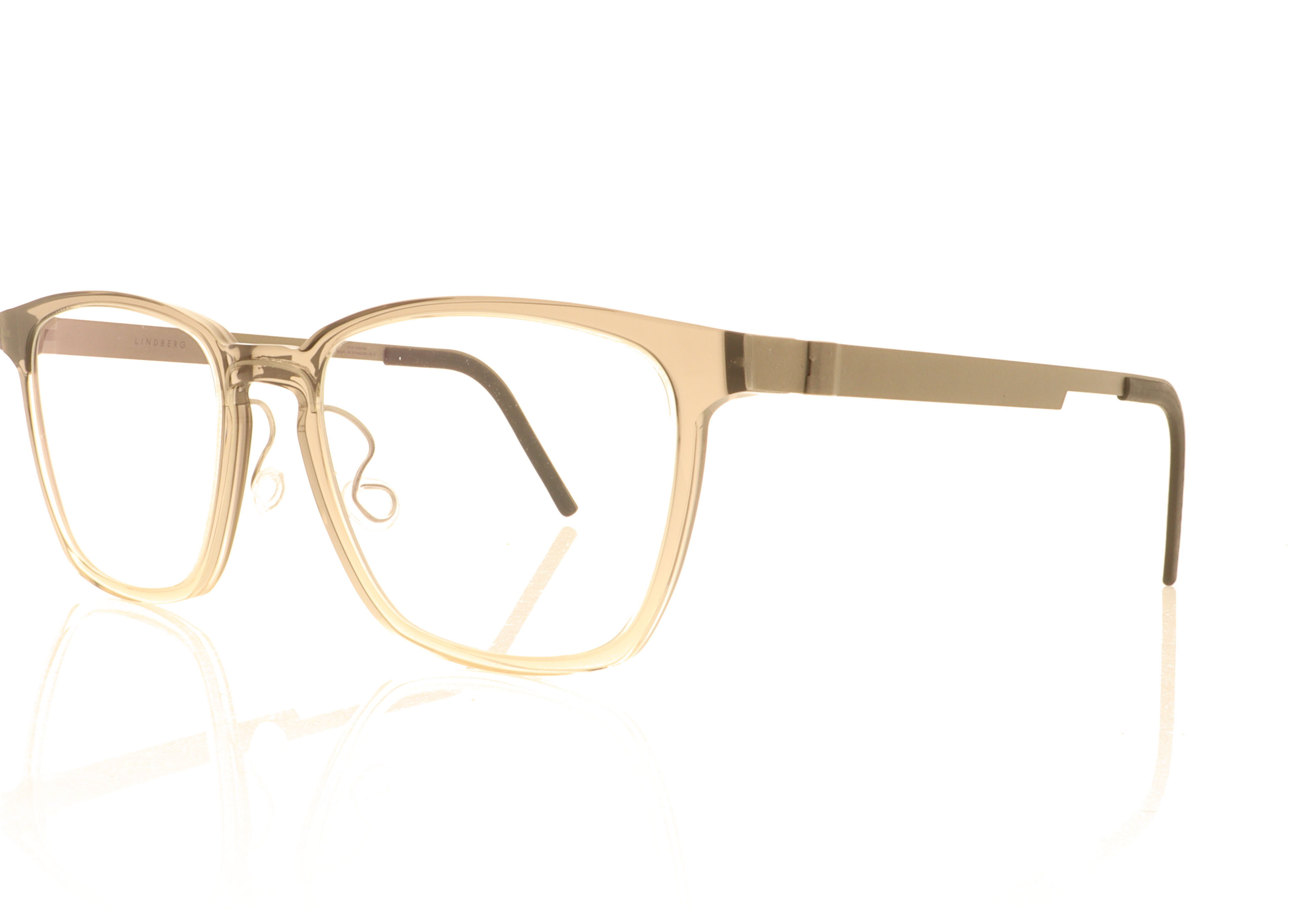 Lindberg 1048 Clear Grey A176 Glasses
