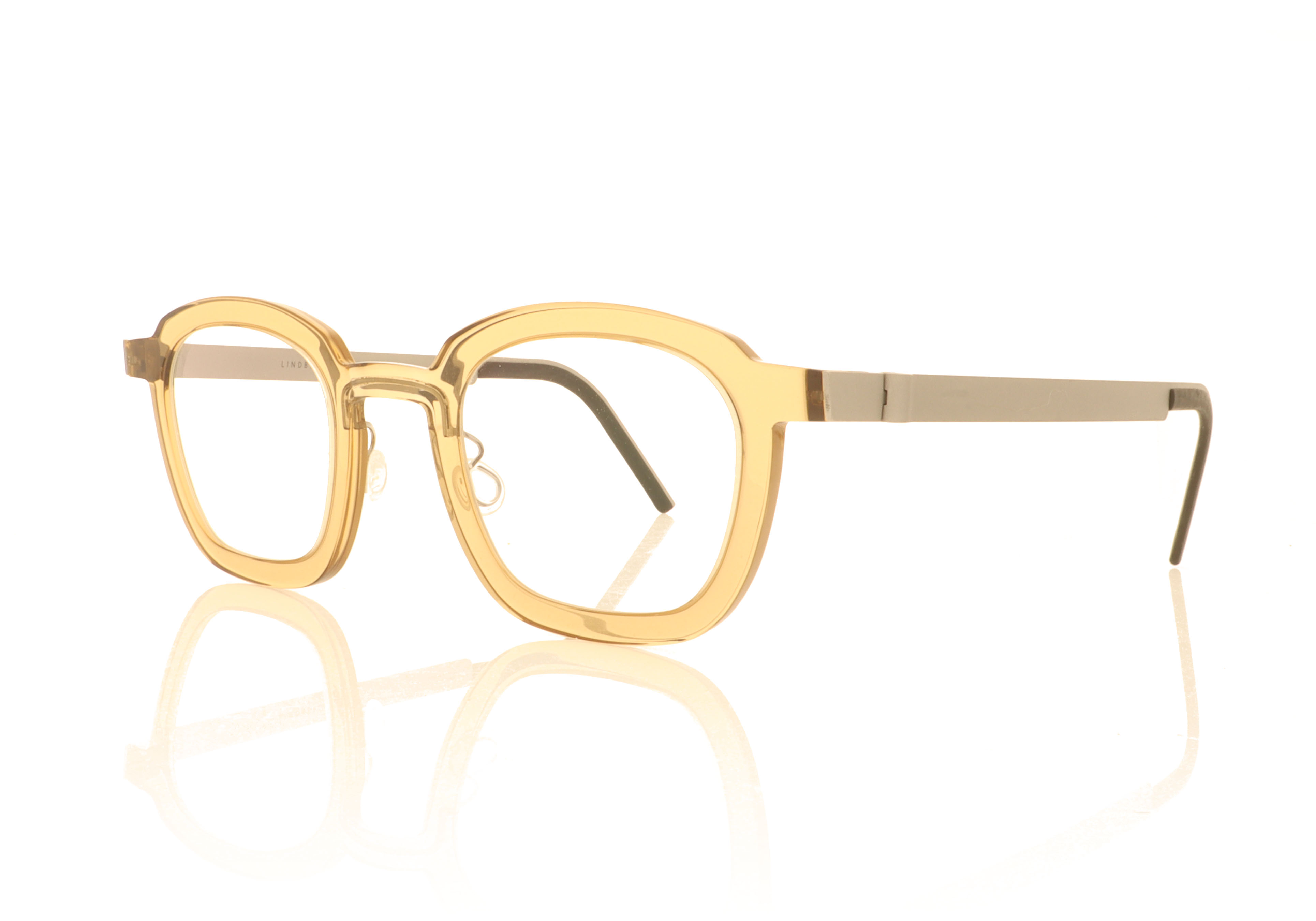 Lindberg acetanium 1050 Clear Brown AK26 Glasses