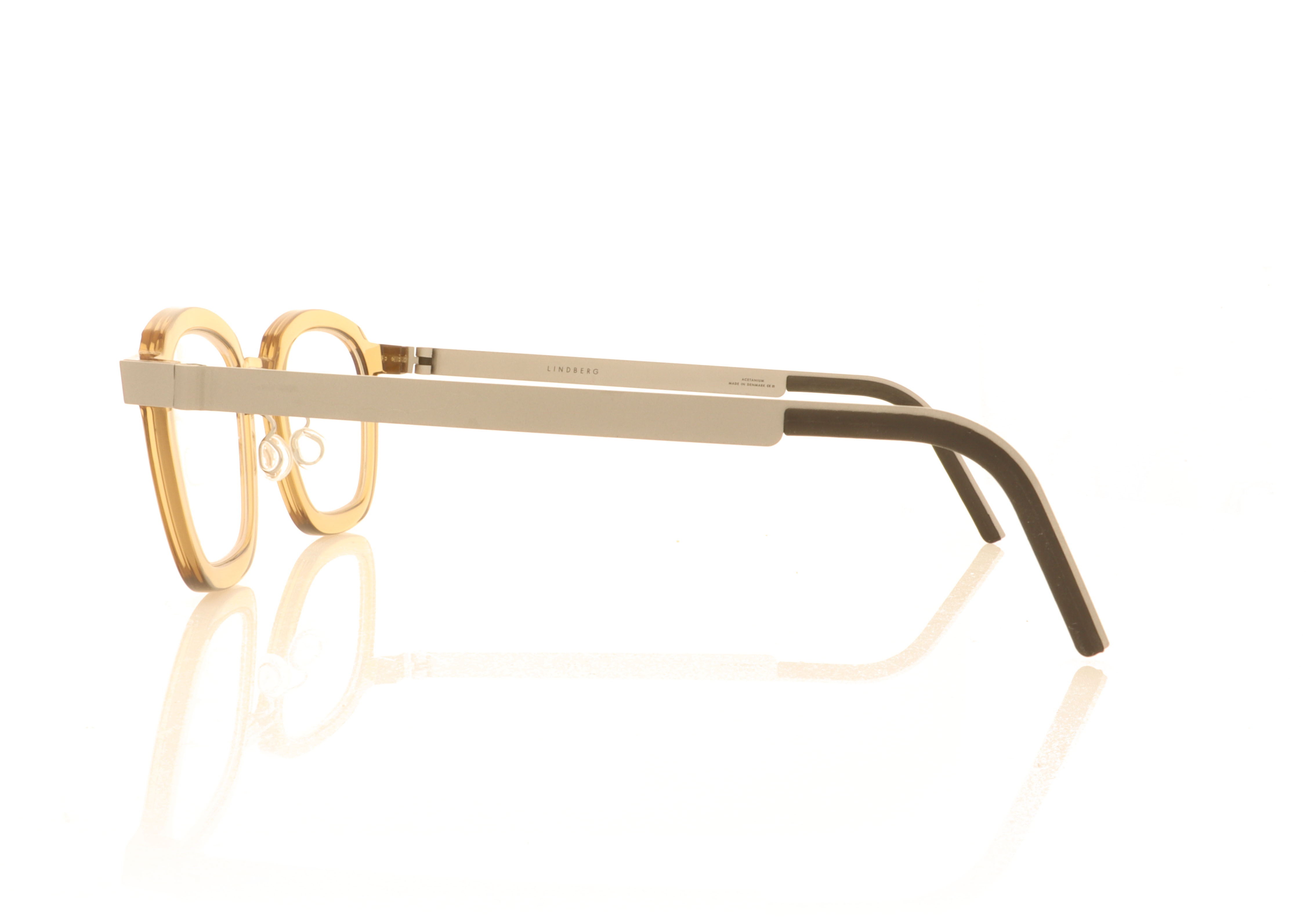 Lindberg acetanium 1050 Clear Brown AK26 Glasses