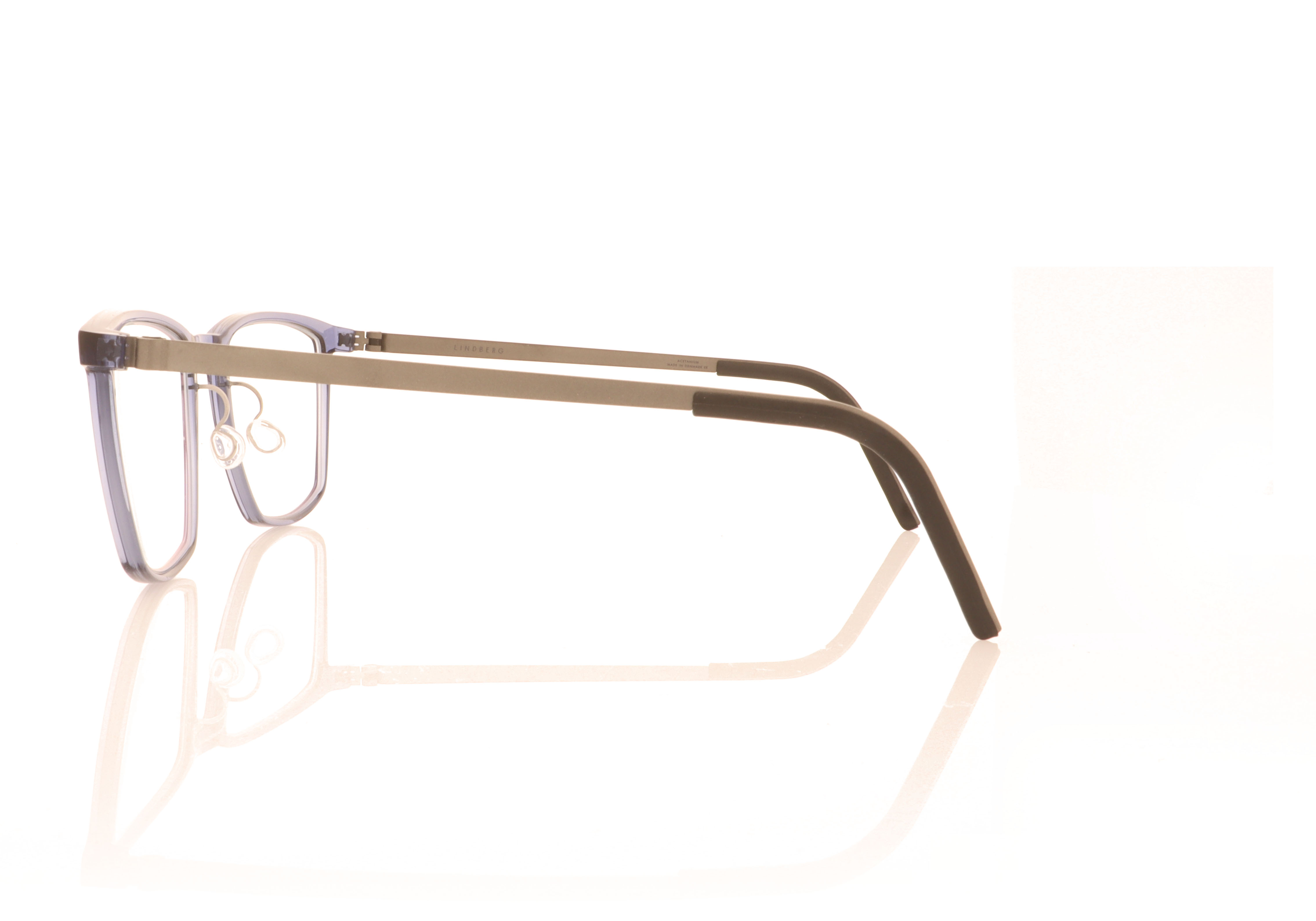 Lindberg 1260 Blue Gunmetal Black A137 K160 Glasses