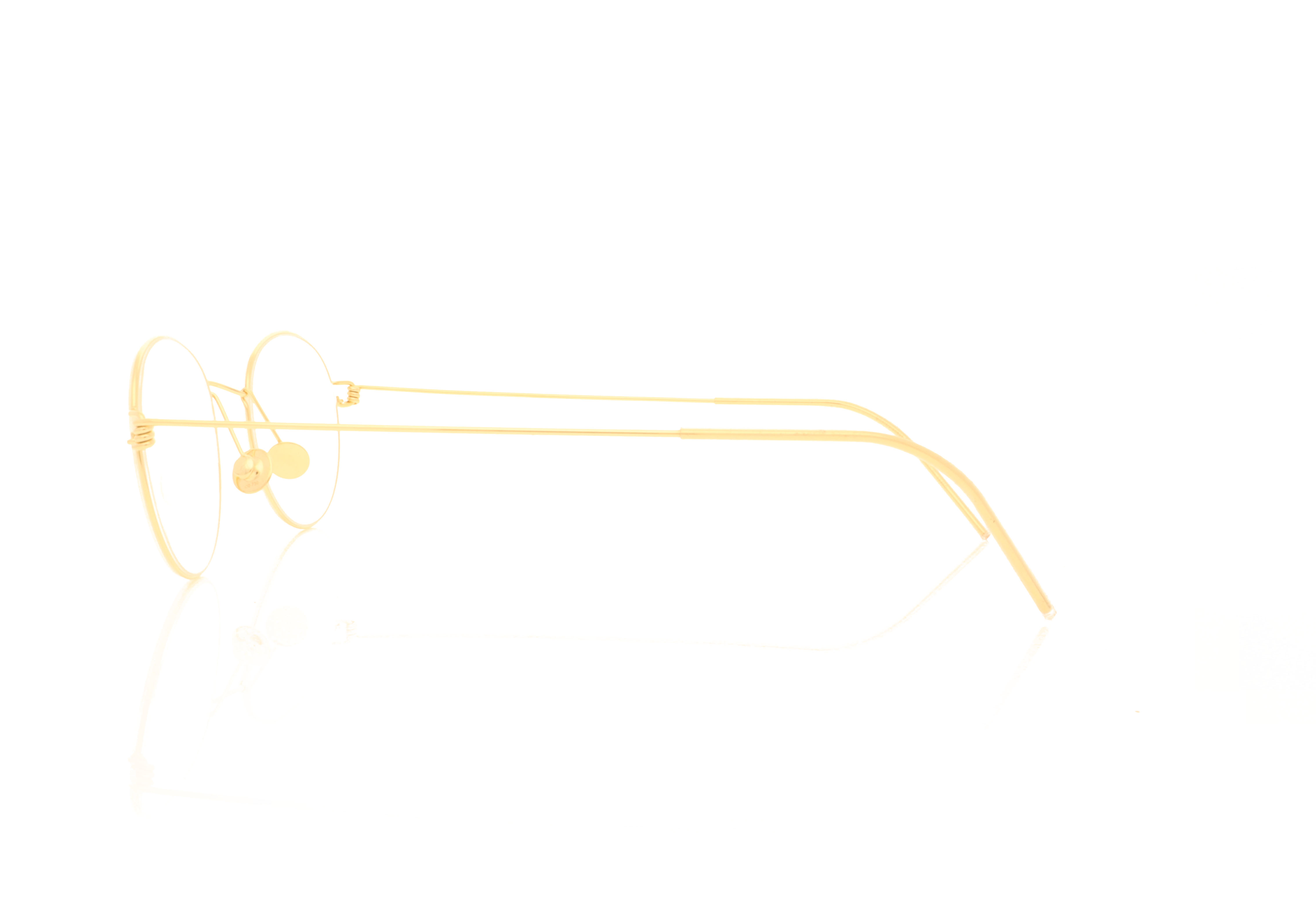 Lindberg Air Rim Morten Gold Precious YG Glasses