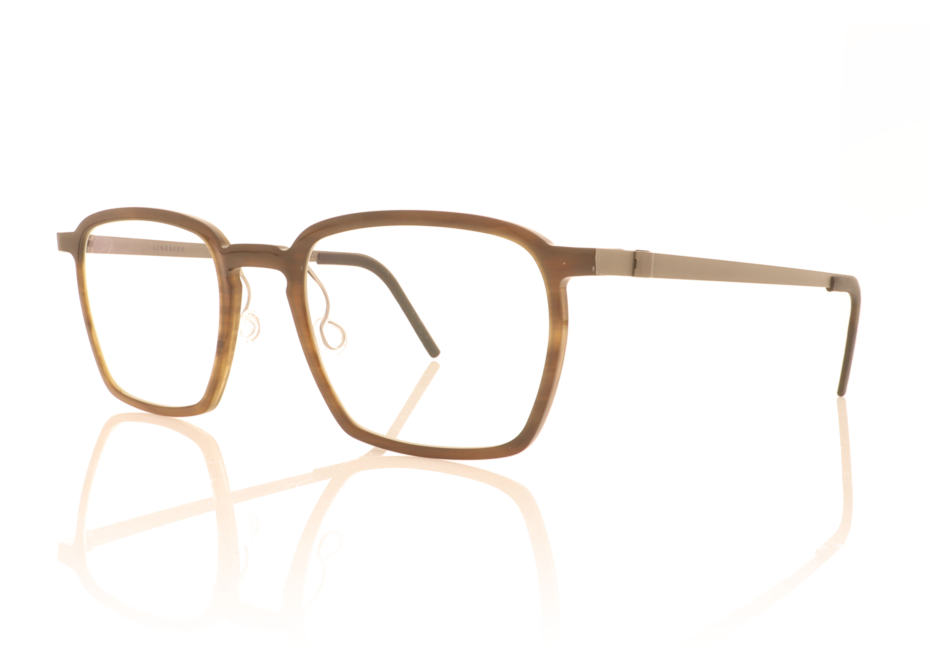 Lindberg buffalo 1859 Medium Brown H18 Glasses